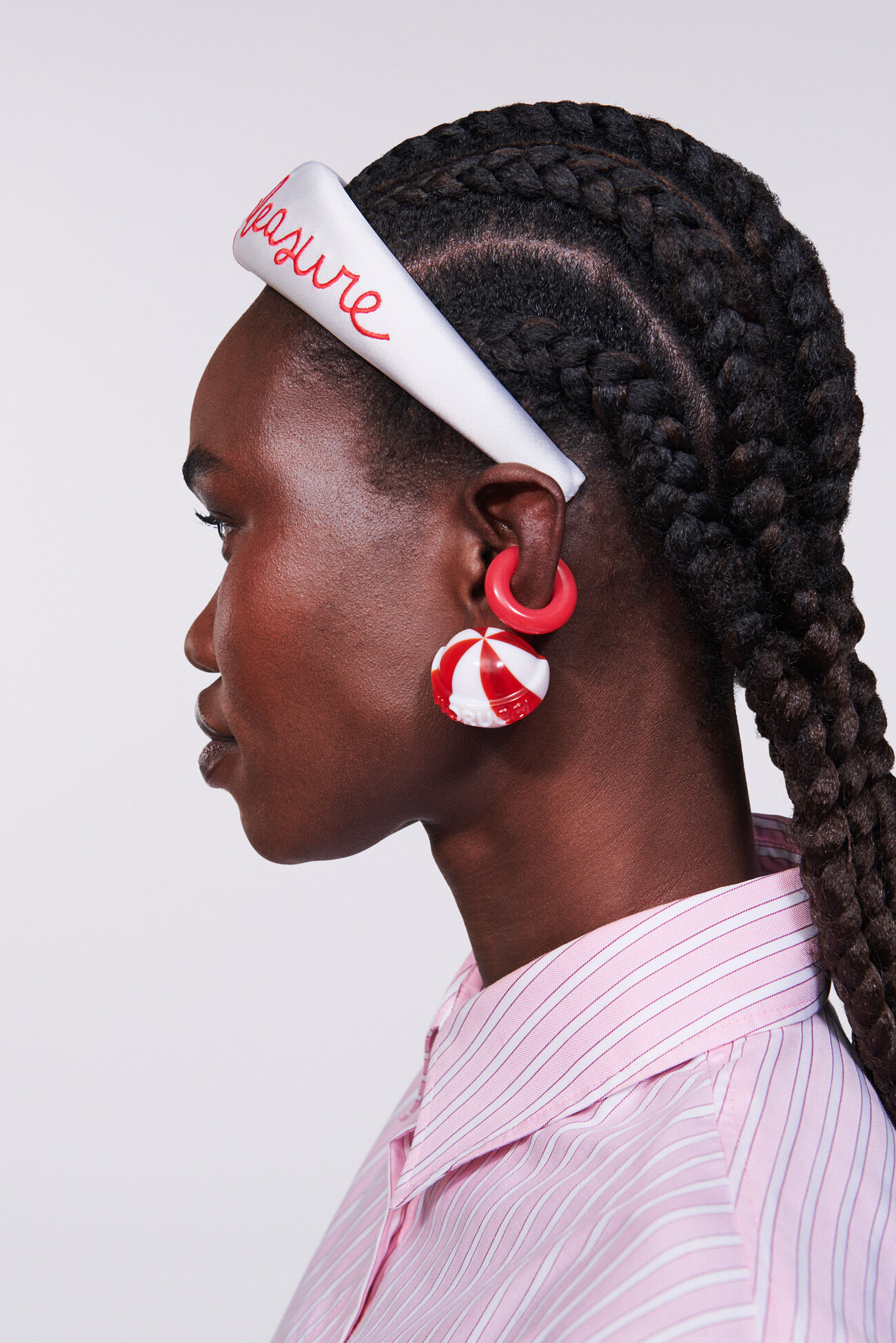 Ear Cuff Red
