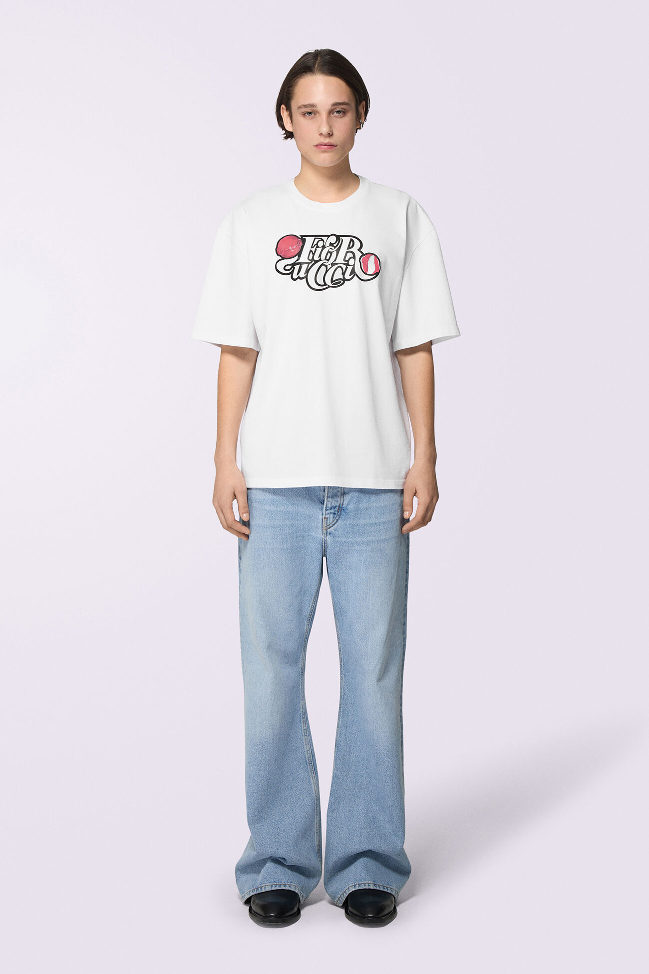 Unisex Lollipop Logo T-Shirt White
