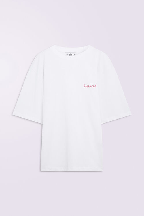 Unisex Candy Logo T-Shirt White
