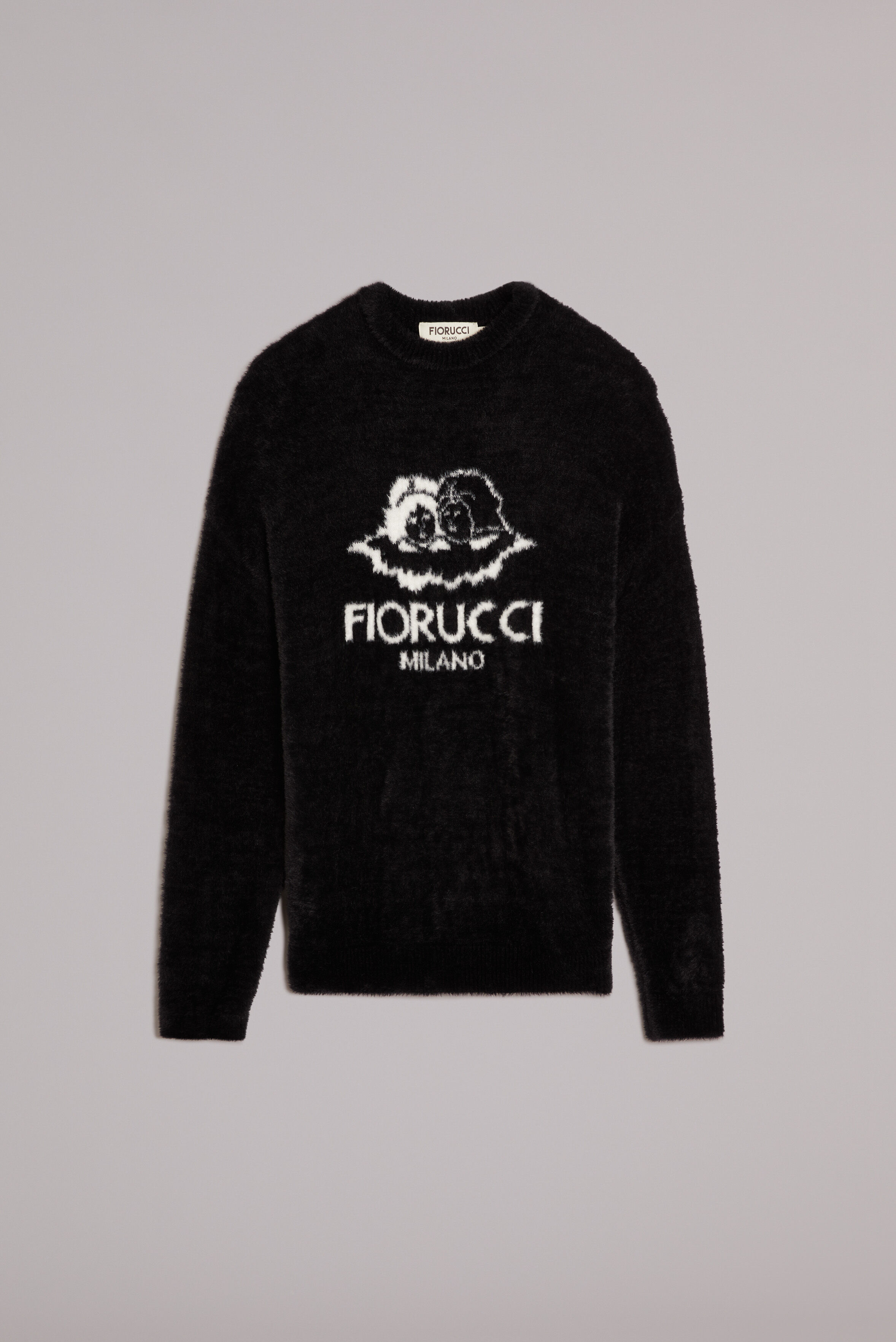 Unisex Milano Angels Knit Jumper Black