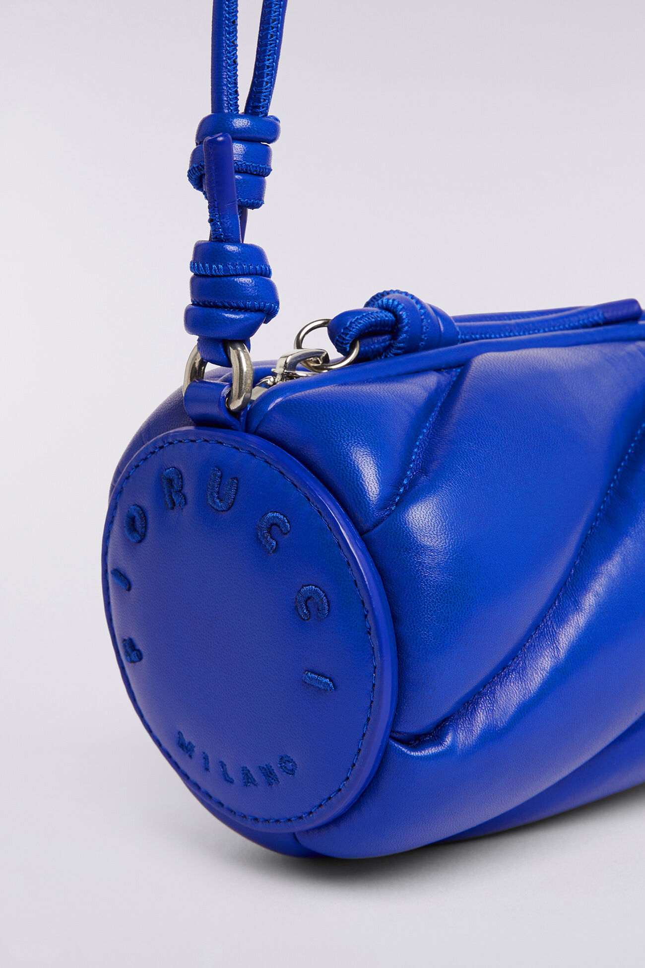 Mella Leather Mini Bag Blue
