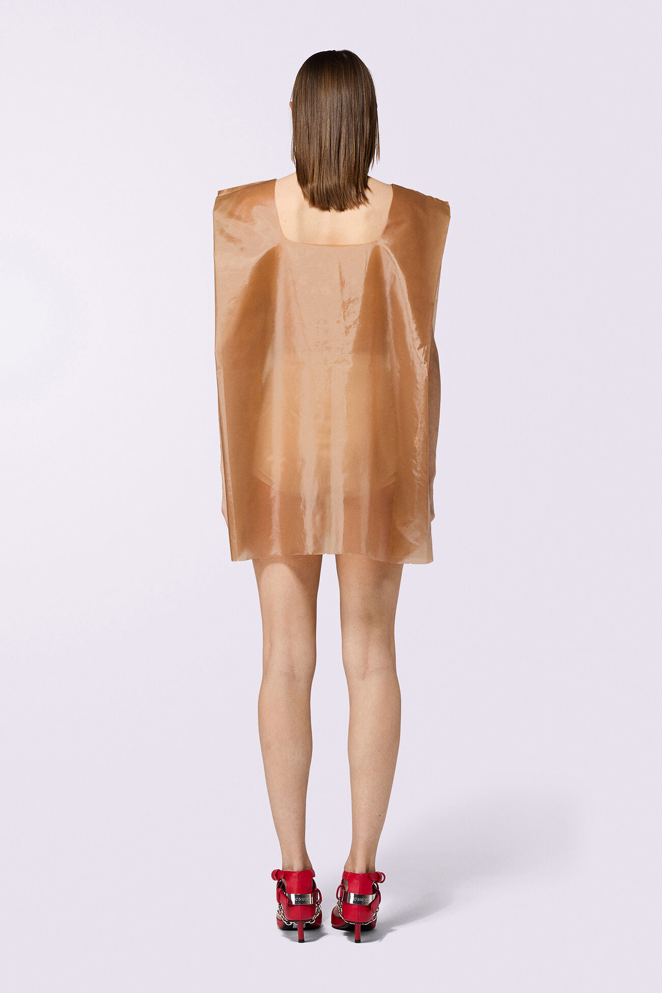 Cash and Carry Mini Dress Beige