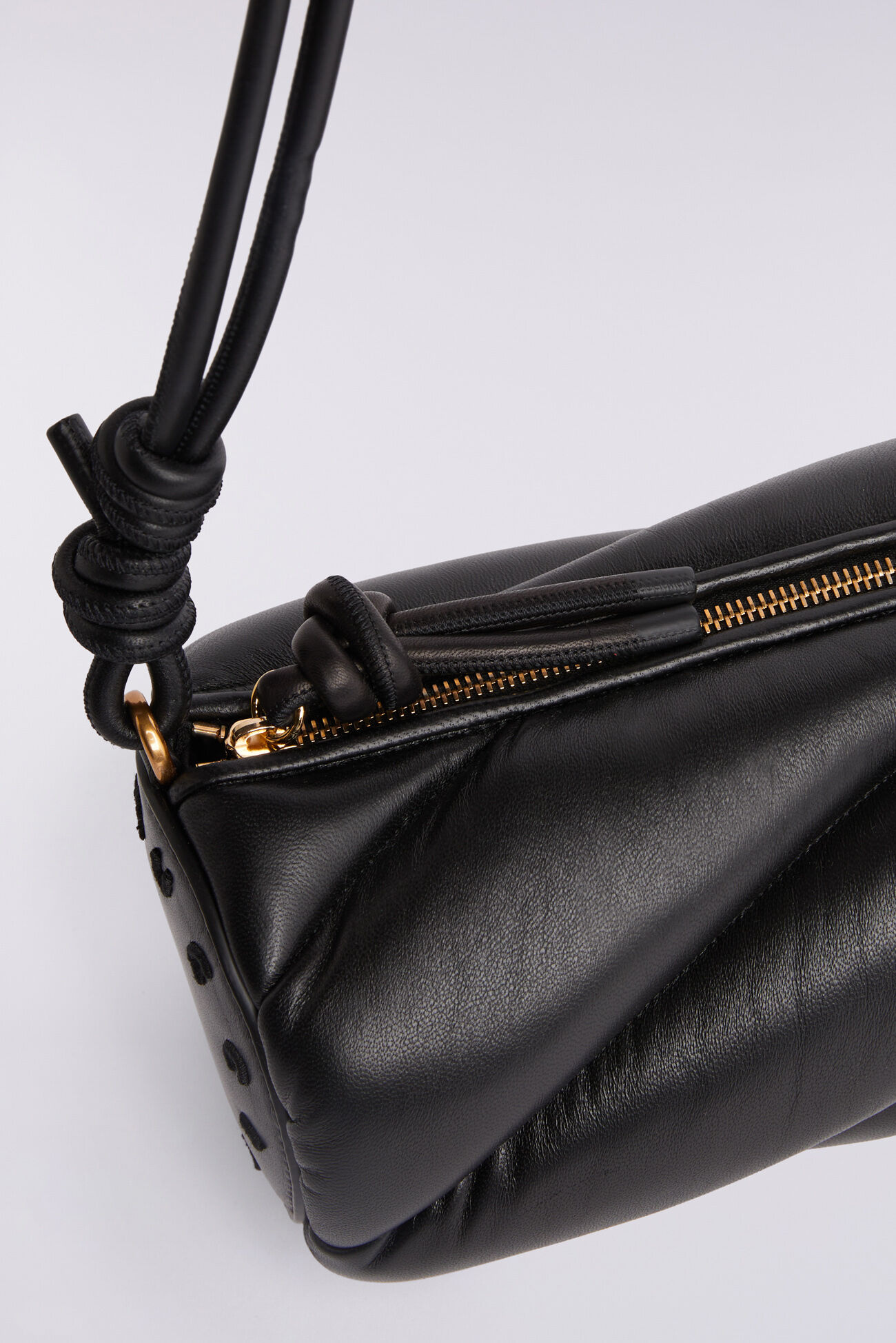Mella Leather Bag Black