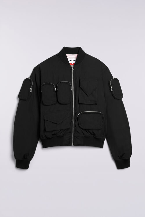 Unisex Super Pocket Jacket Black