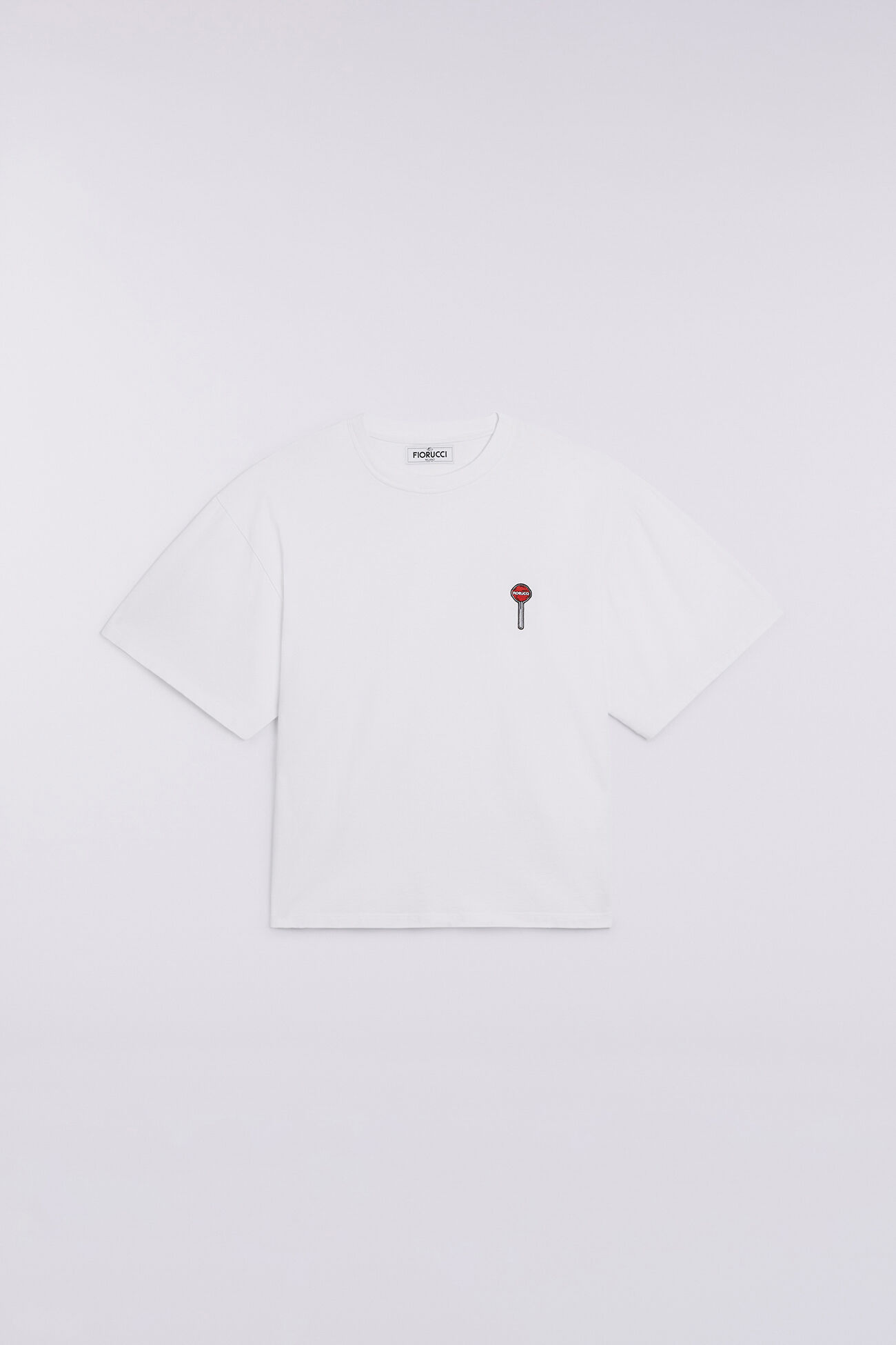 Lollipop Patch T-Shirt White