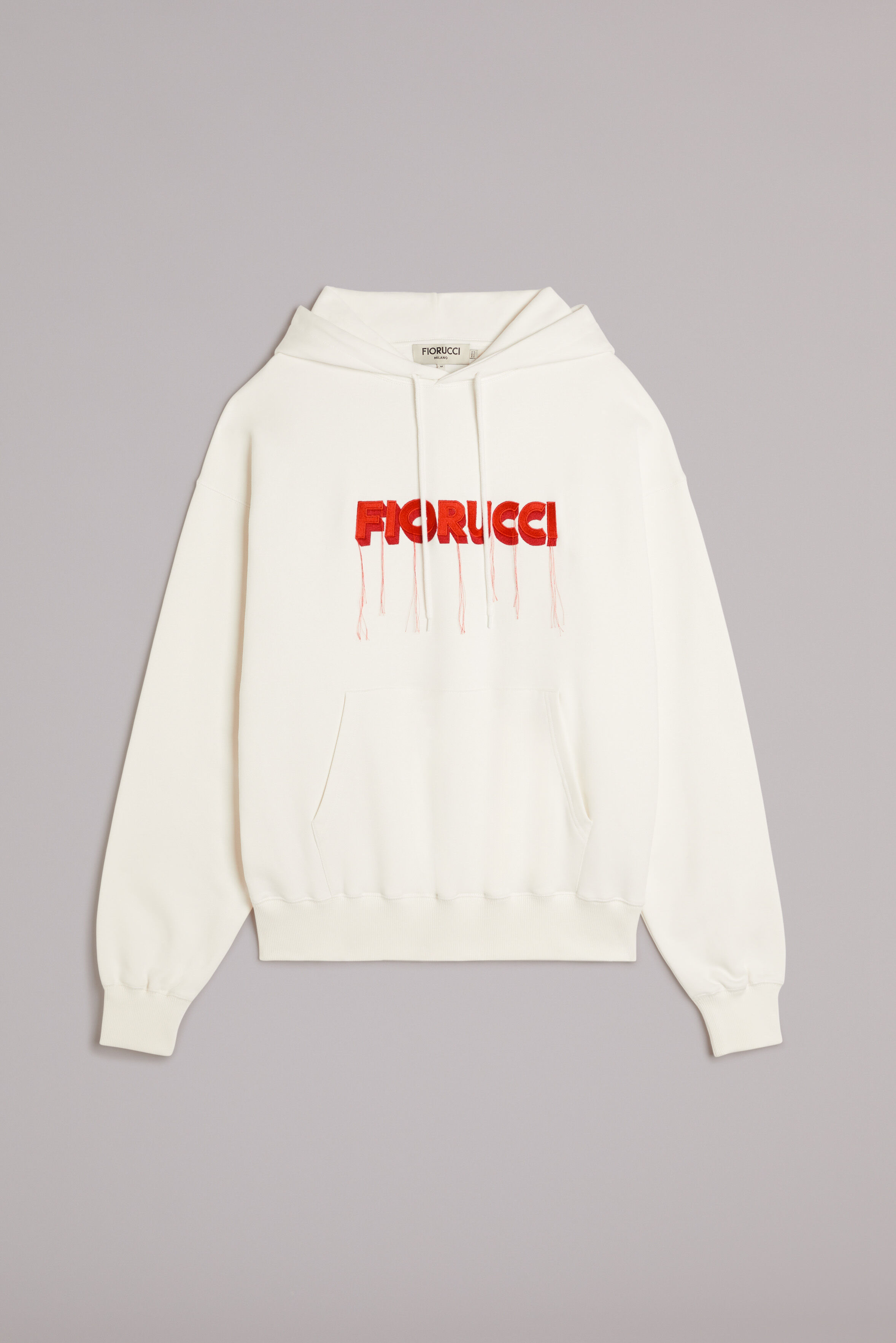 Club Logo Hoodie Off White