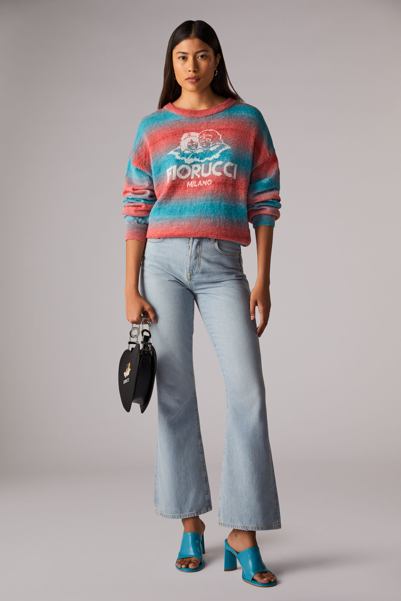 Ombre Milano Angels Knit Jumper Multi