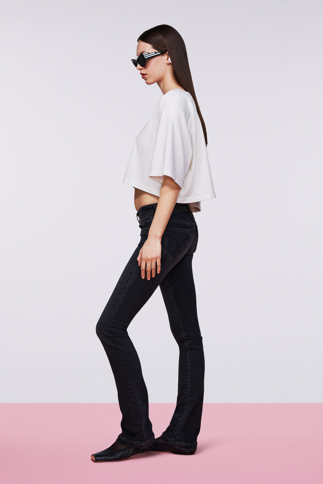 Bootcut Jeans Black