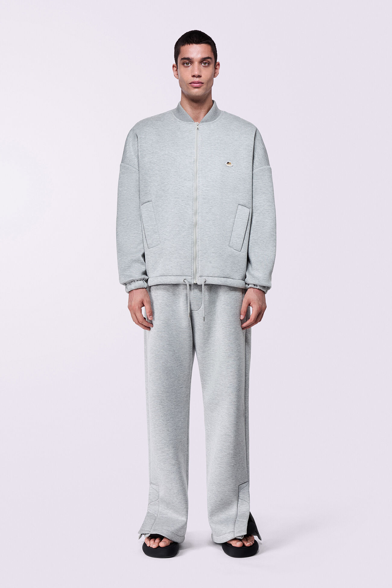 Unisex Angels Neoprene Trousers Grey