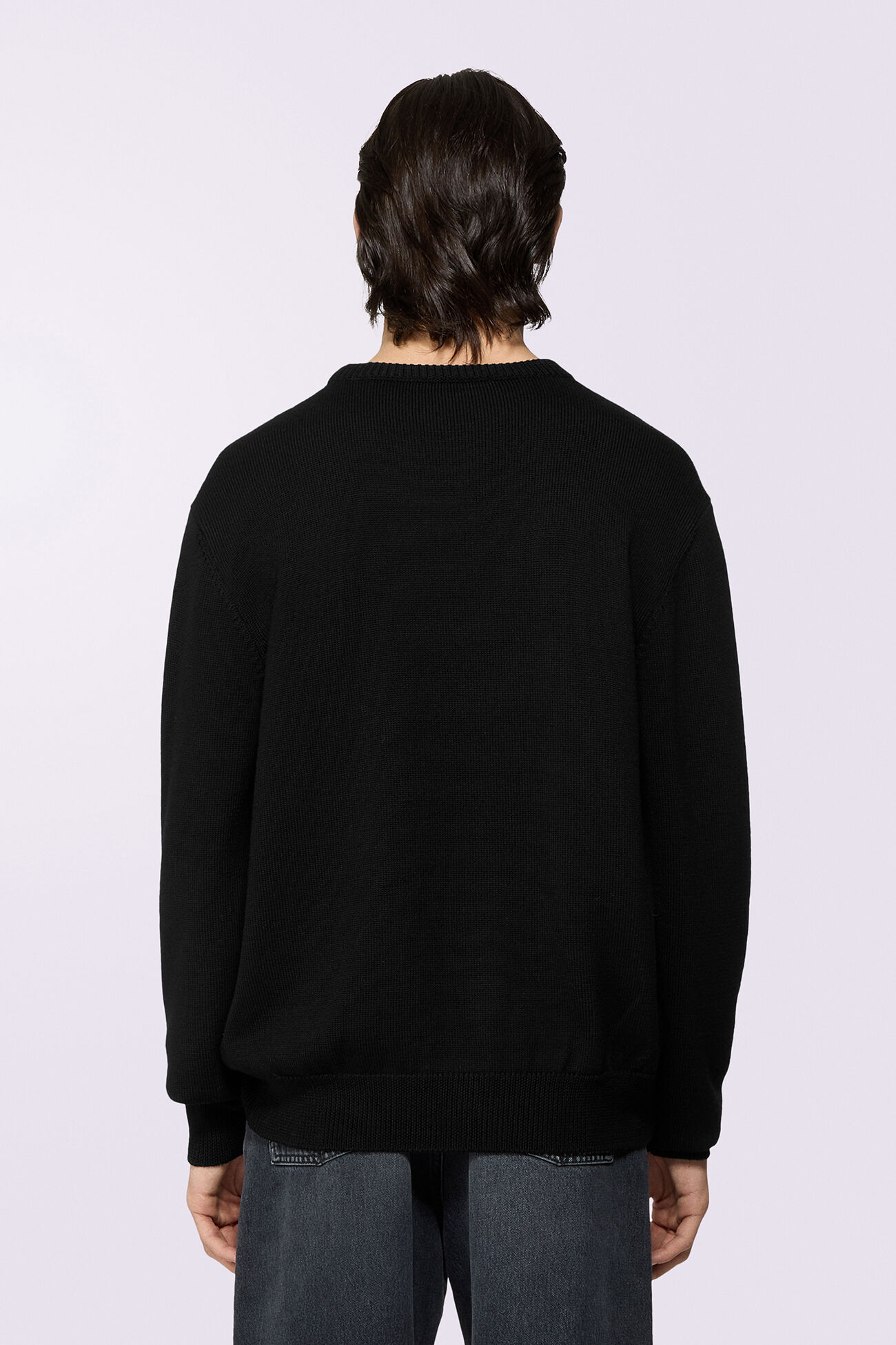 Angels Patch Knit Jumper Black