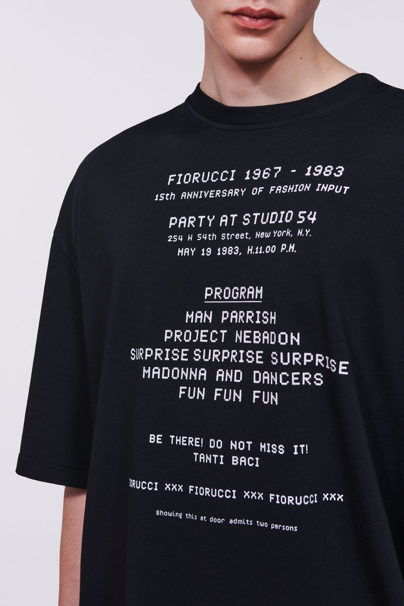 Unisex Invitation Graphic T-Shirt Black