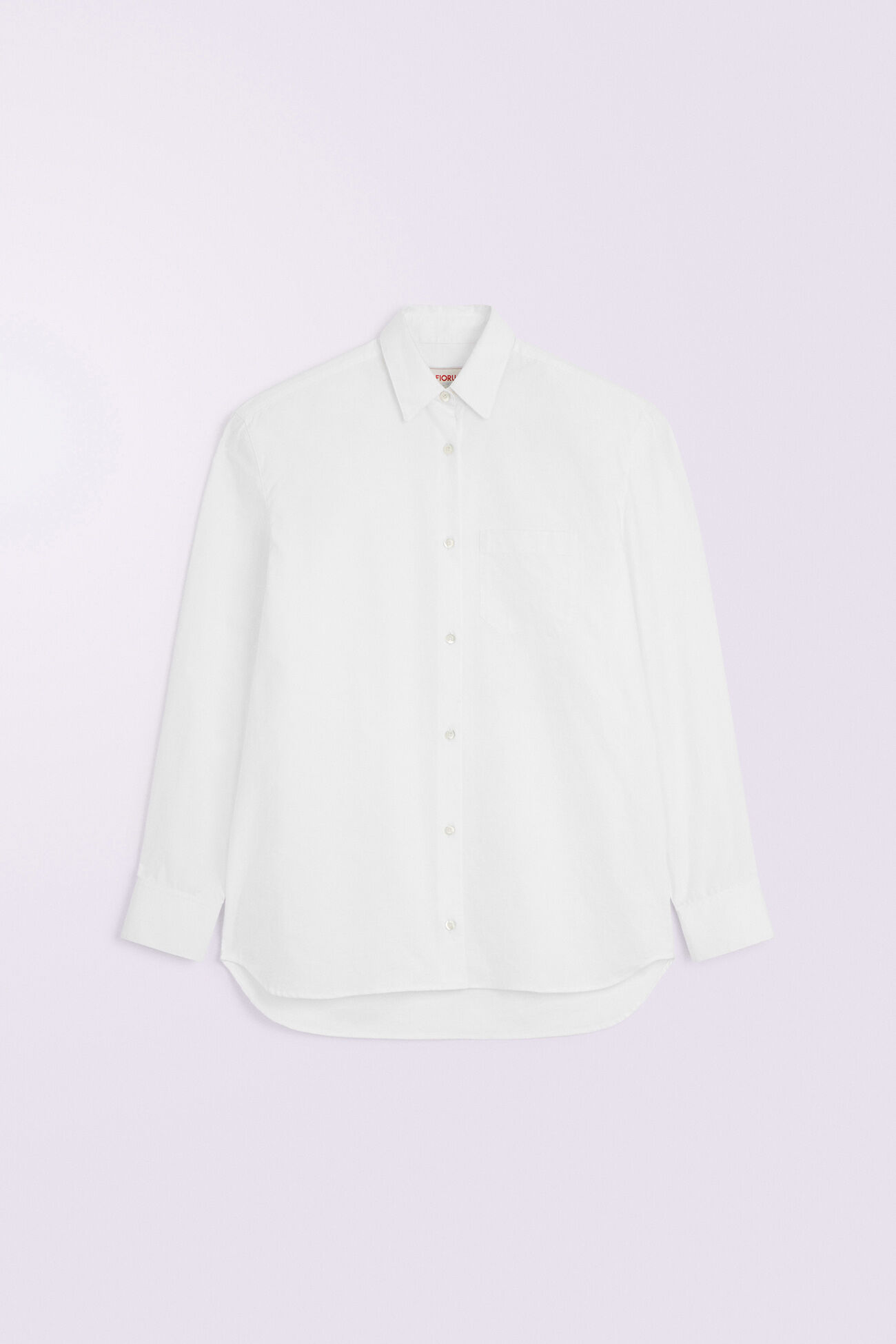 Embroidered Padded Shirt White