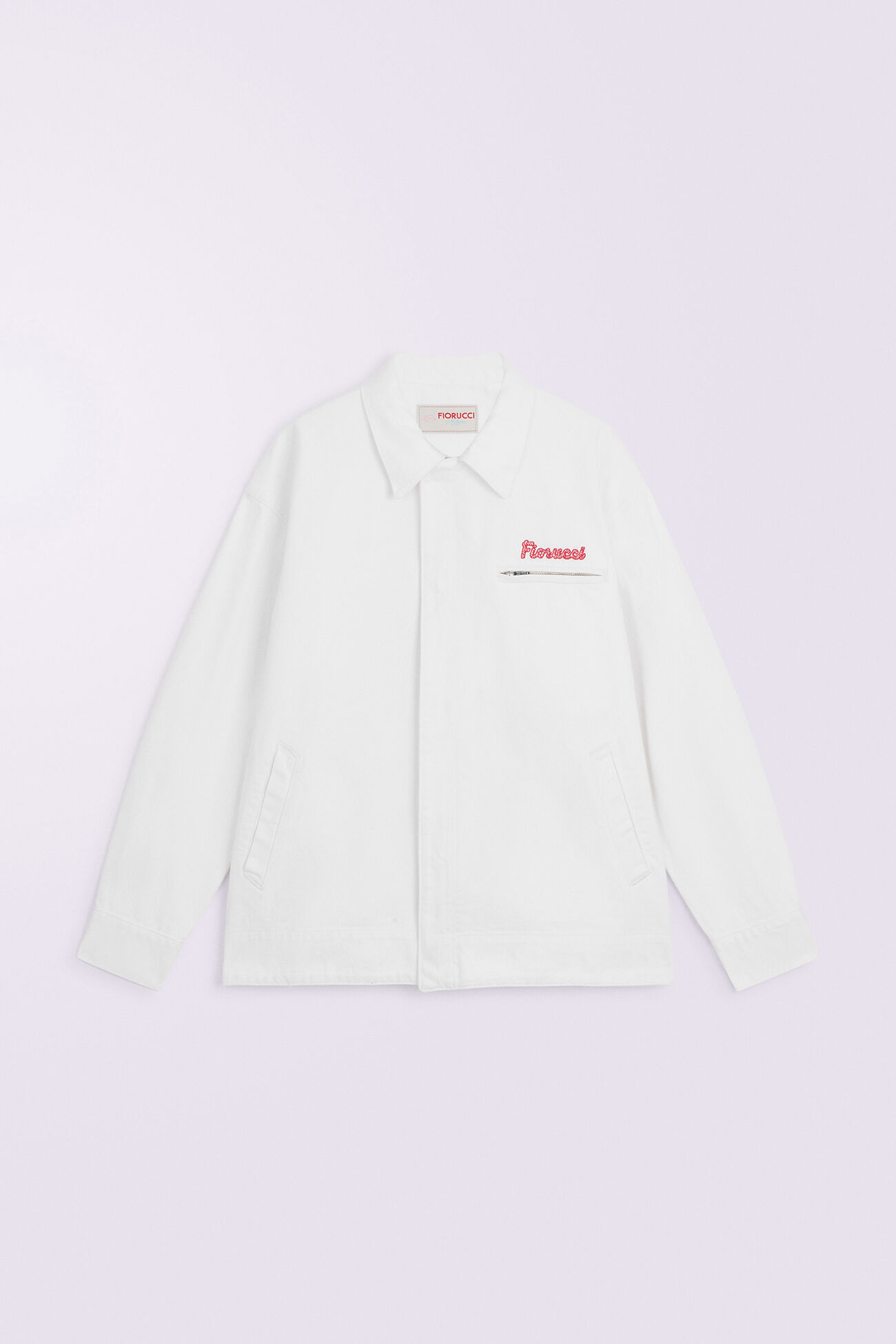 Candy Logo Jacket White
