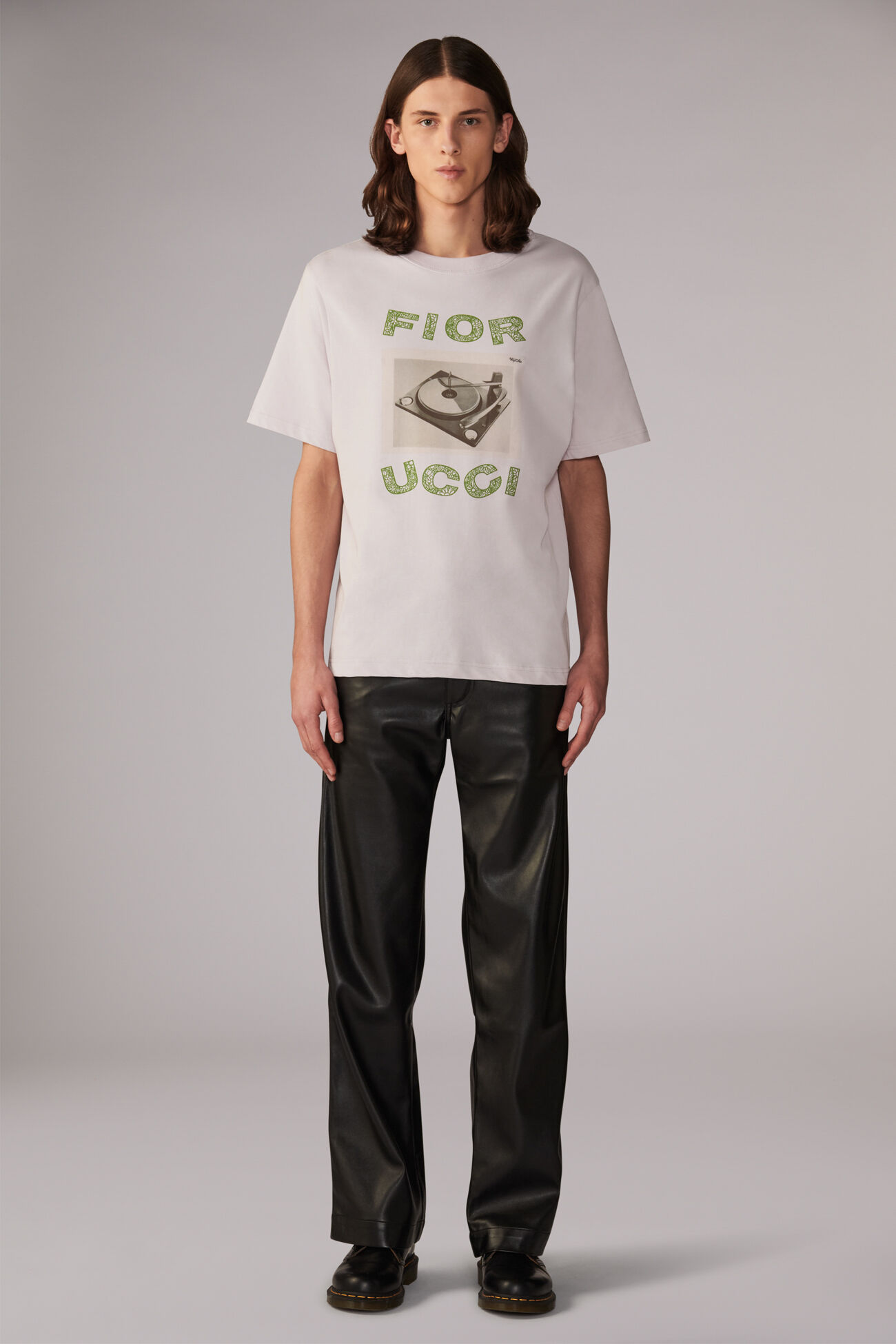 Record Player T-Shirt Lavender