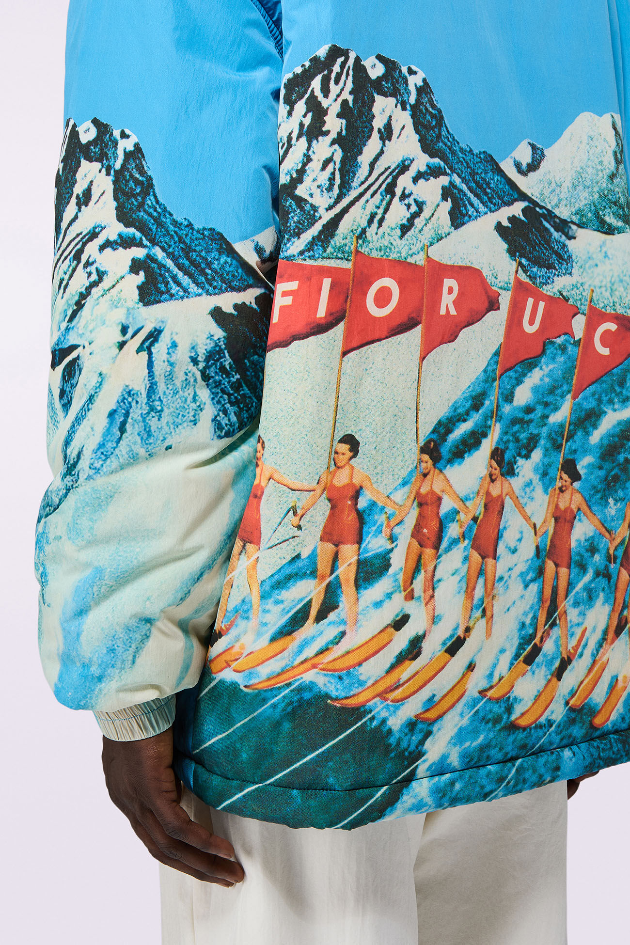 Winter Waterskiing Jacket Blue