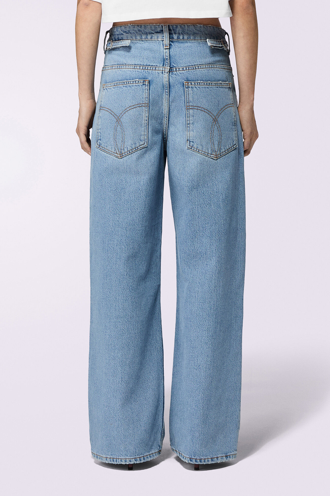 Baggy Jeans Light Blue