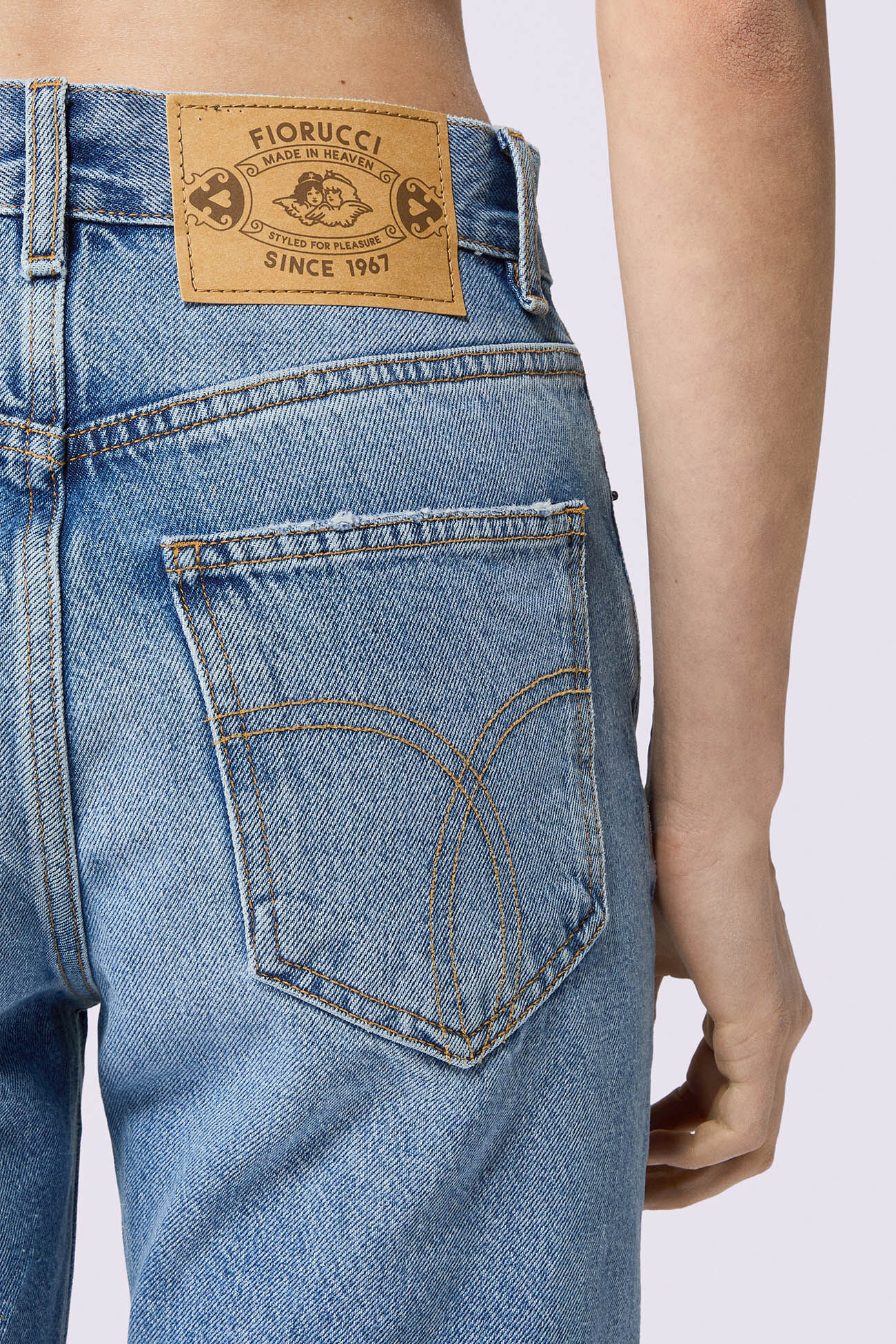 Denim Shorts Light Blue