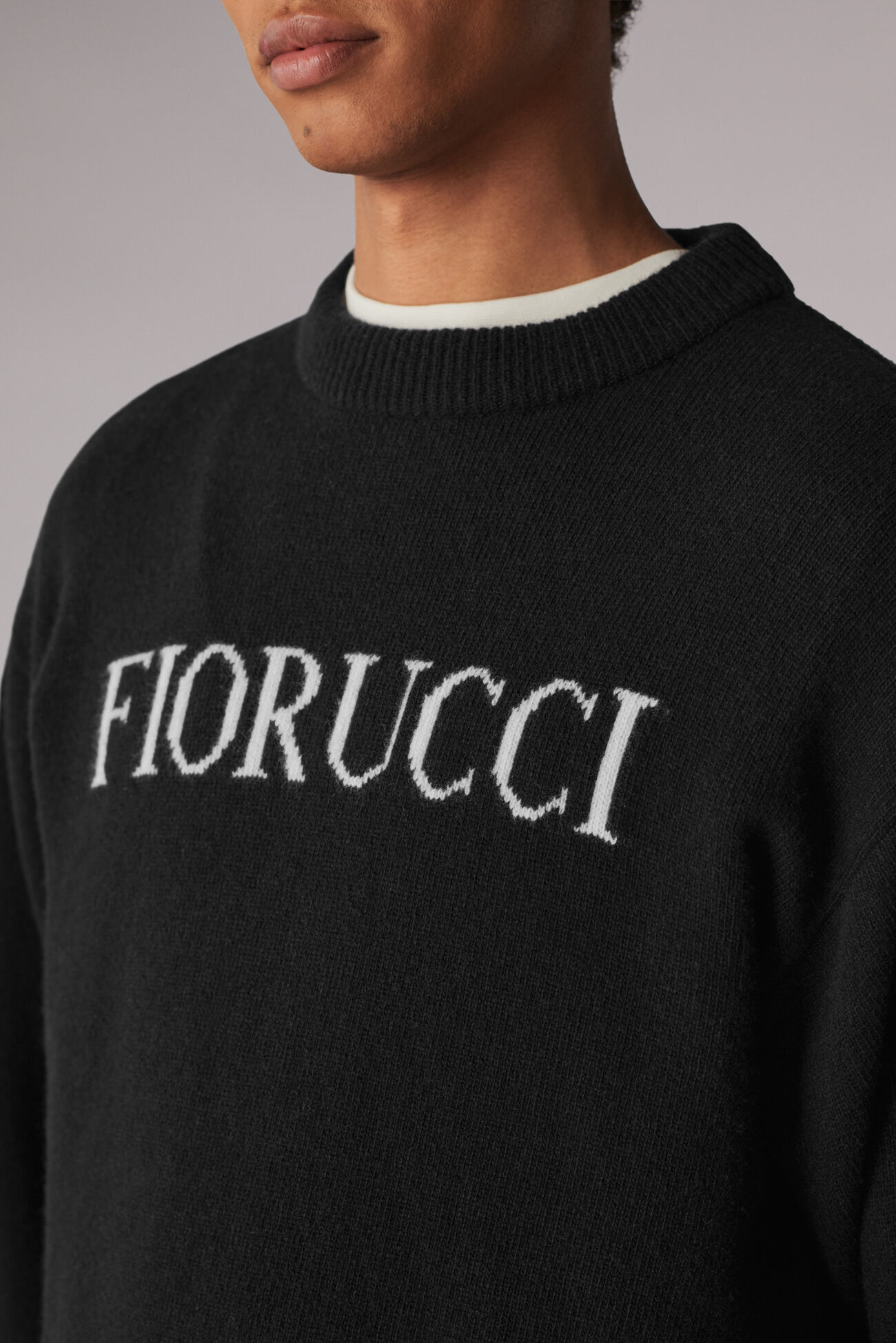 Black logo jumper hotsell
