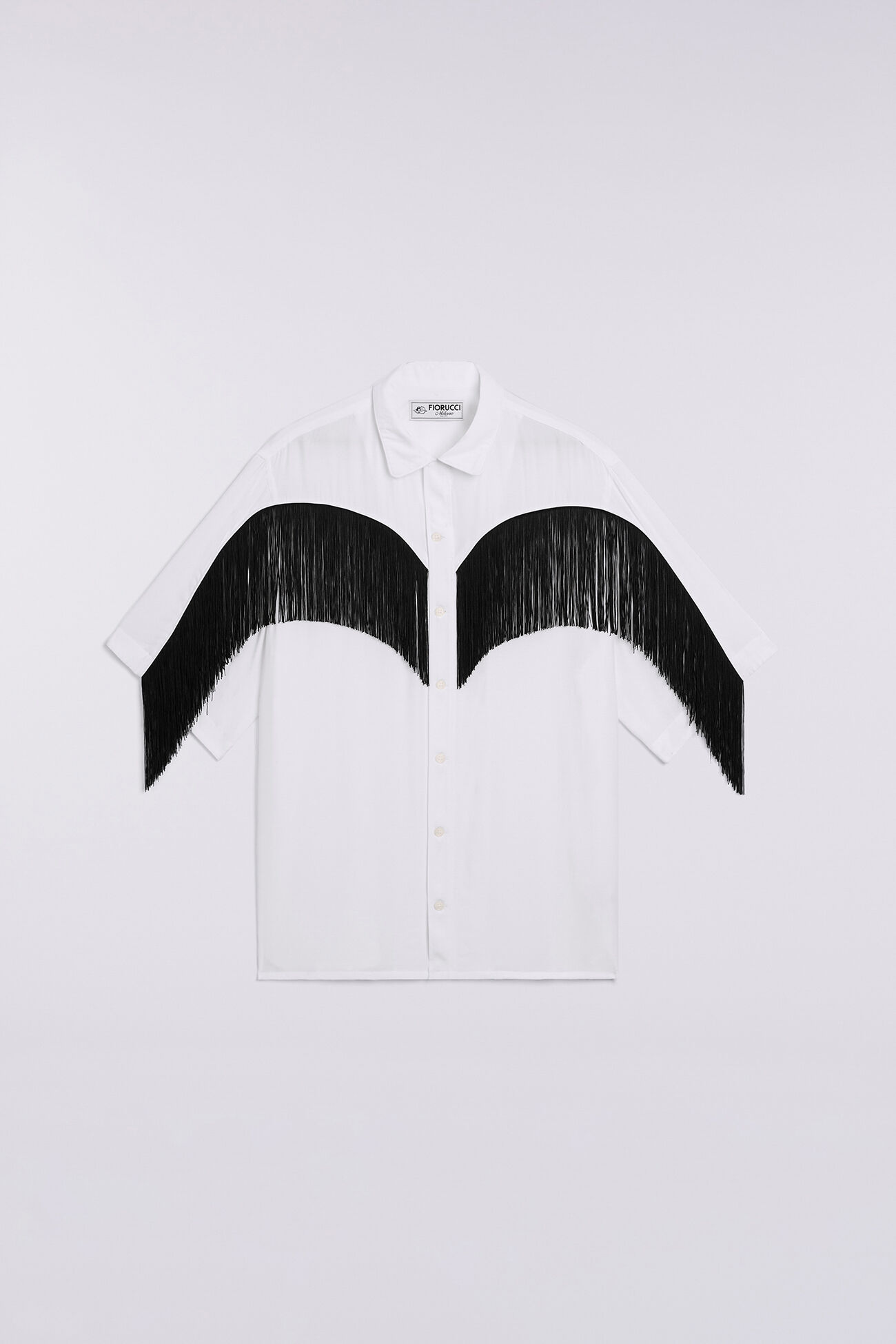 Fringe Shirt White