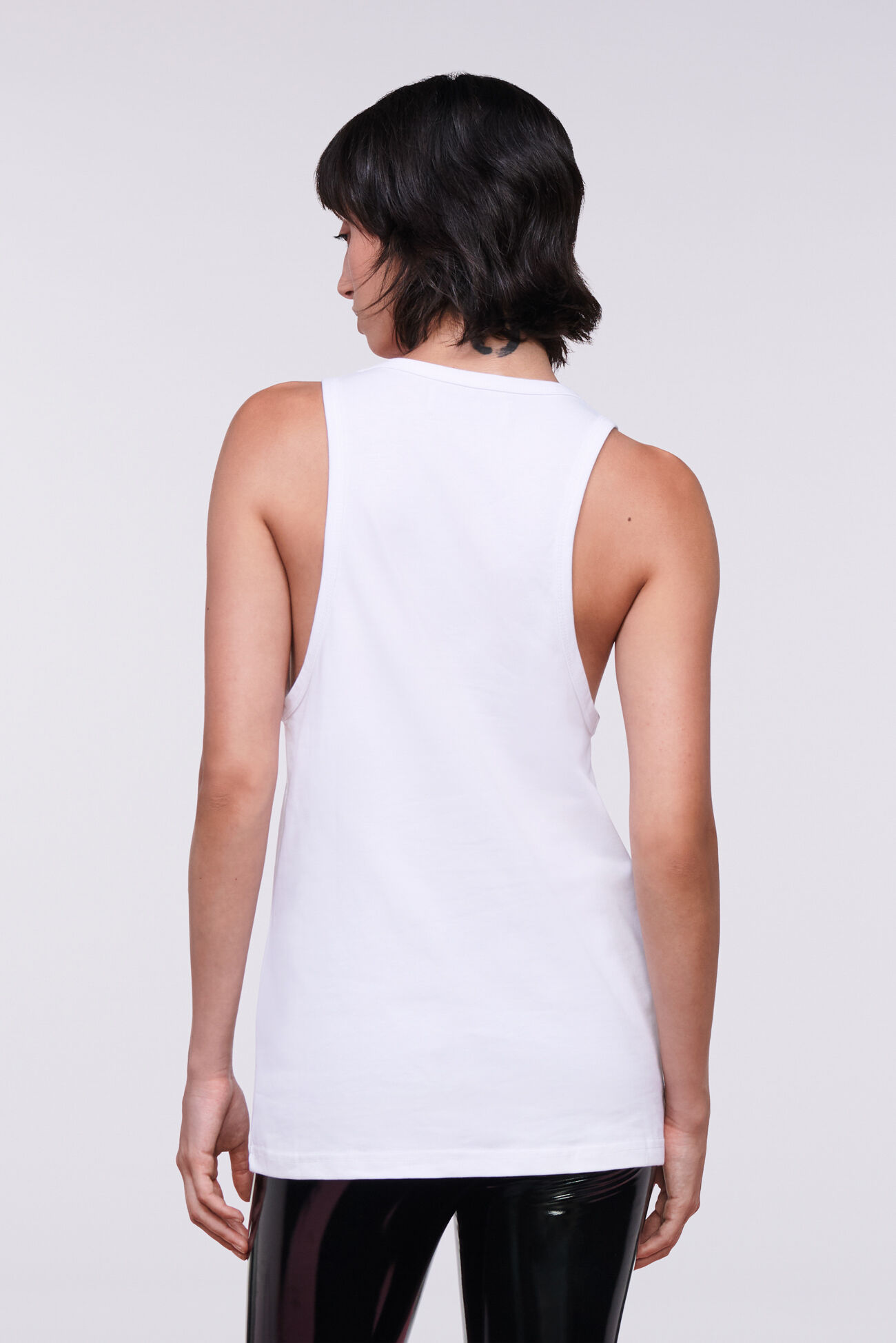 Invitation Graphic Tank Top White
