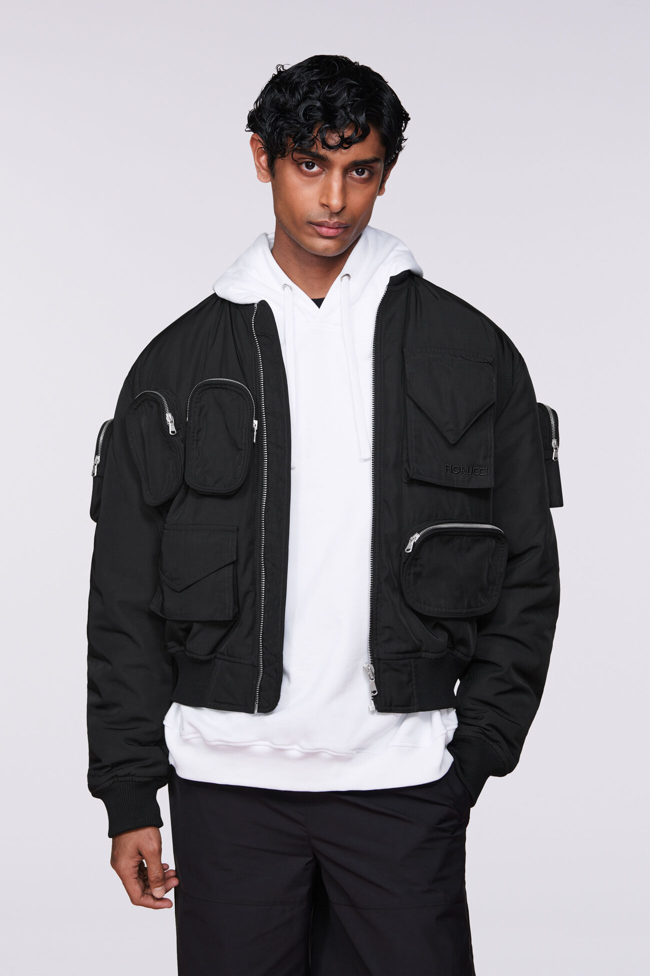 Unisex Super Pocket Jacket Black