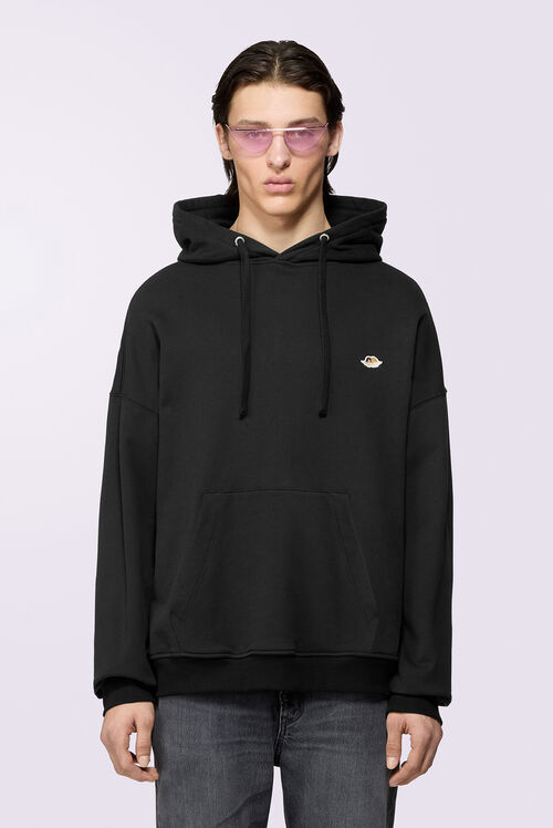 Angels Patch Hoodie Black