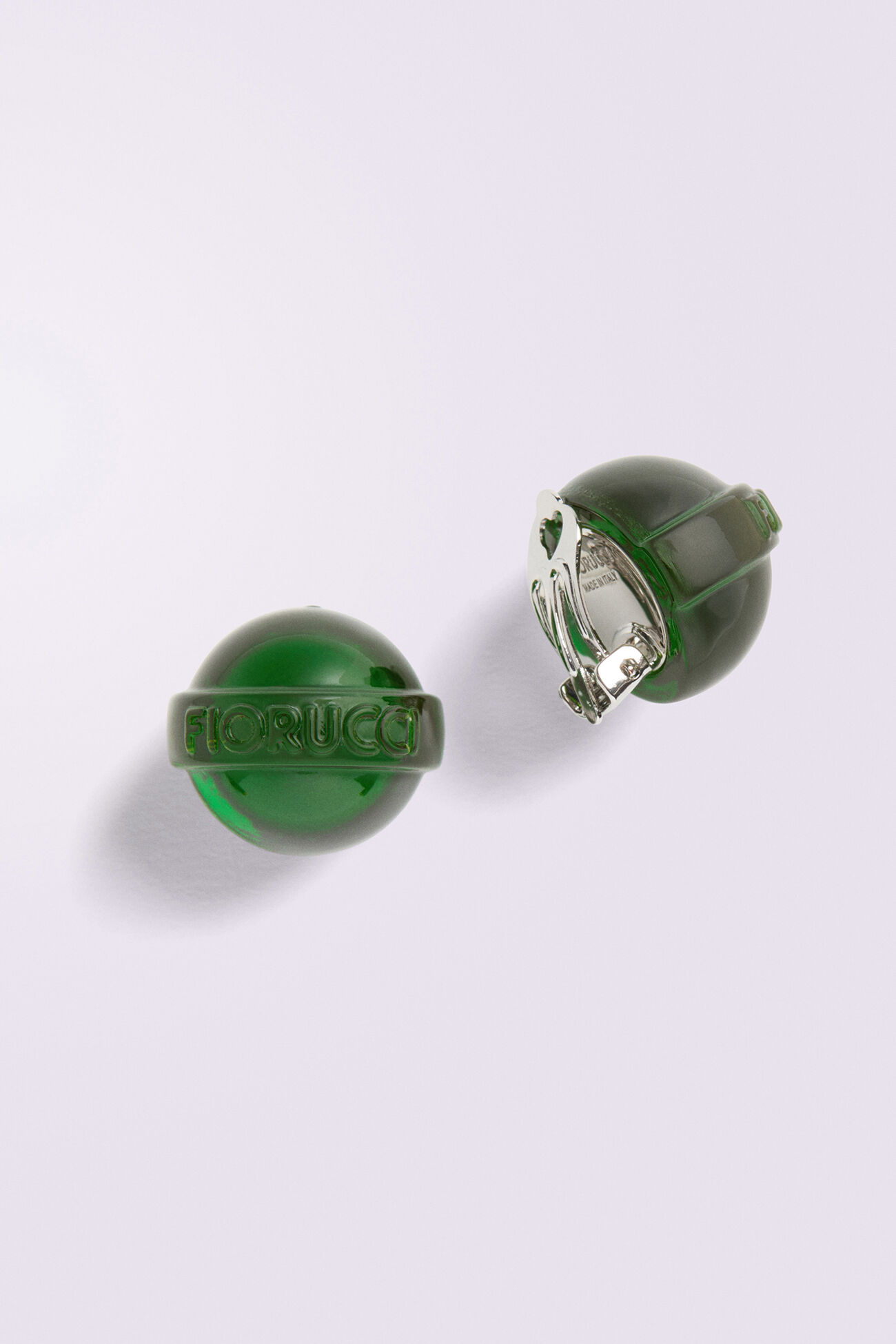 Mini Lollipop Earrings Green