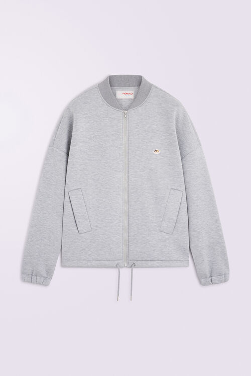 Unisex Angels Neoprene Jacket Grey