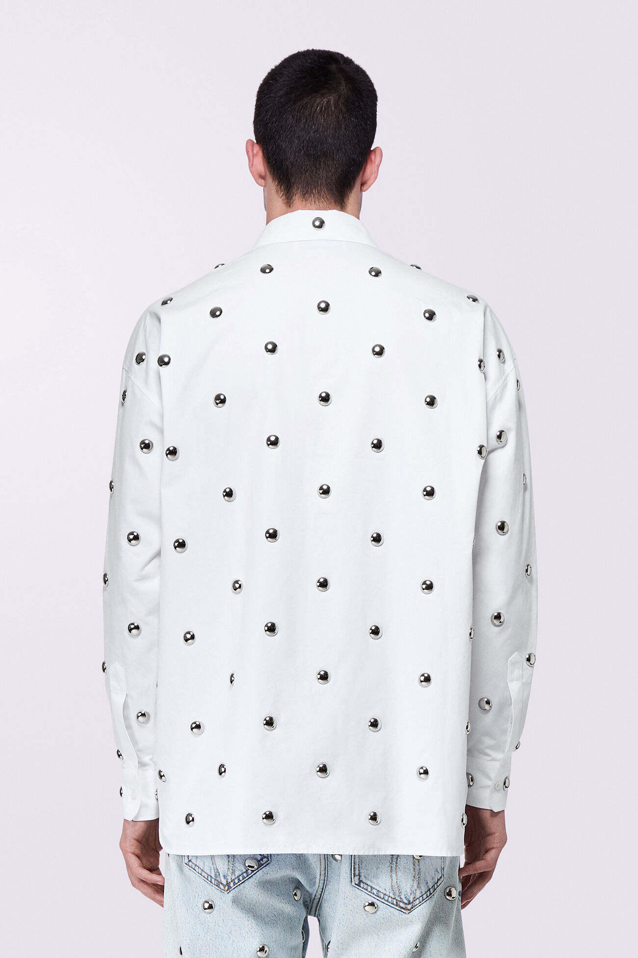 Stud Shirt White