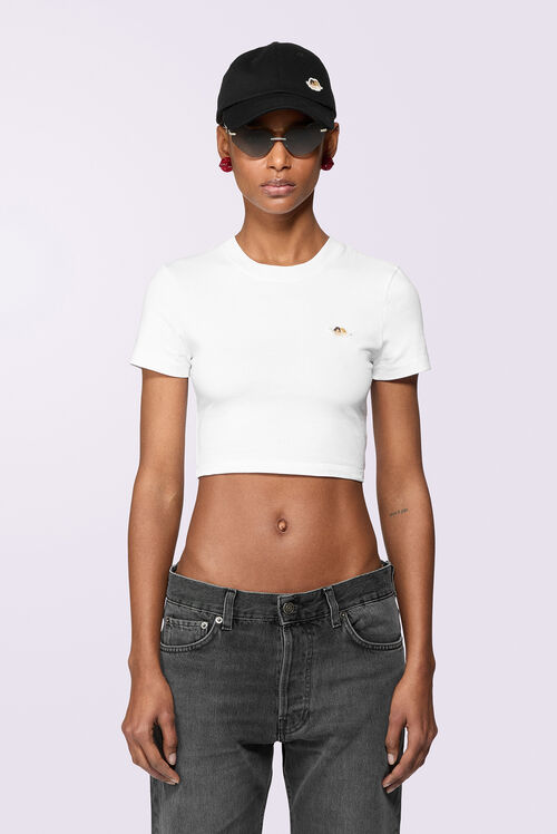Angels Patch Baby T-Shirt White