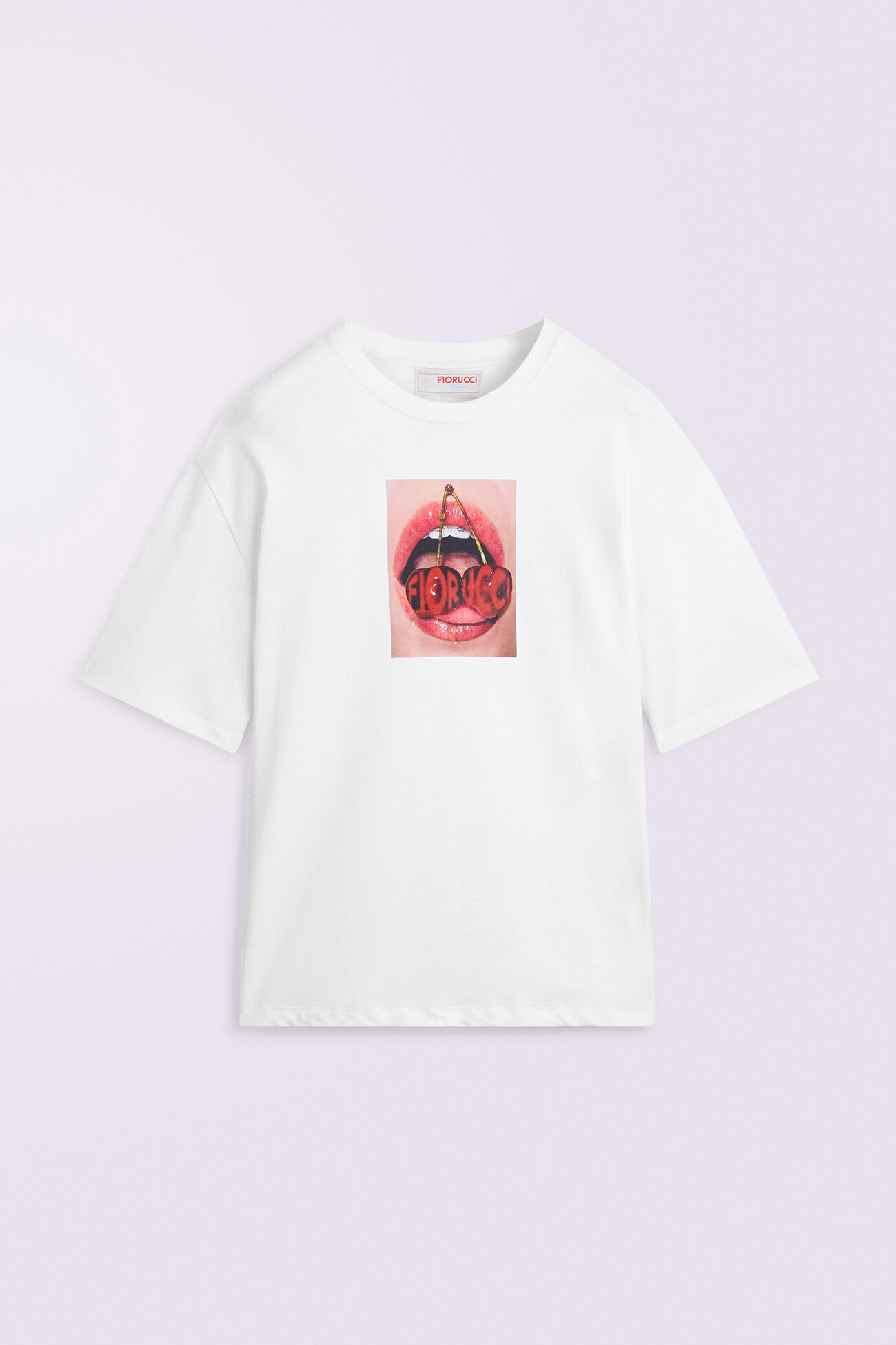 Cherry Mouth T-Shirt White