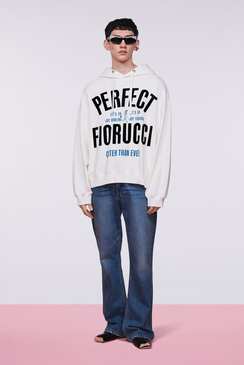 Perfect Fiorucci Hoodie White