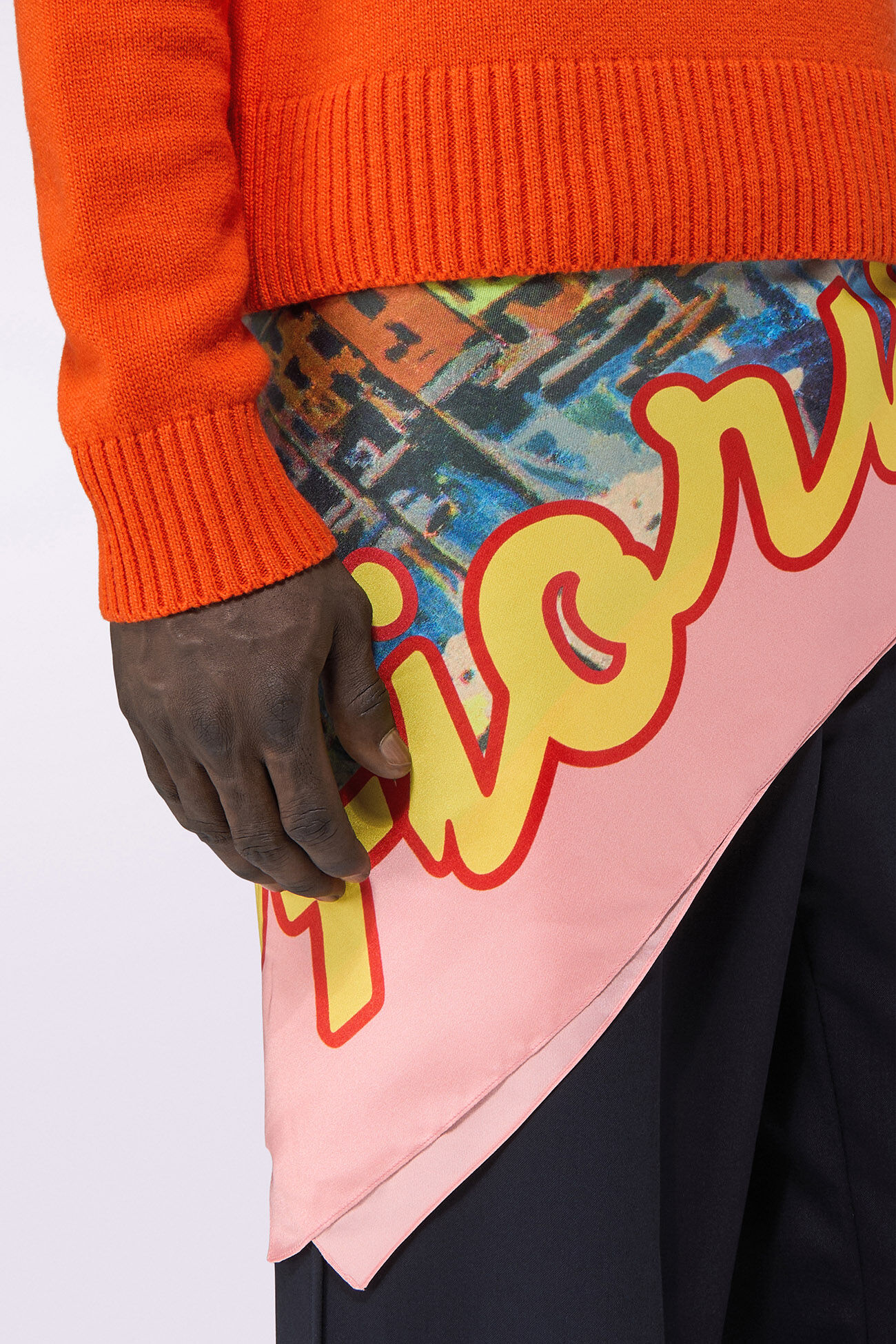 Portofino Postcard Scarf Multi