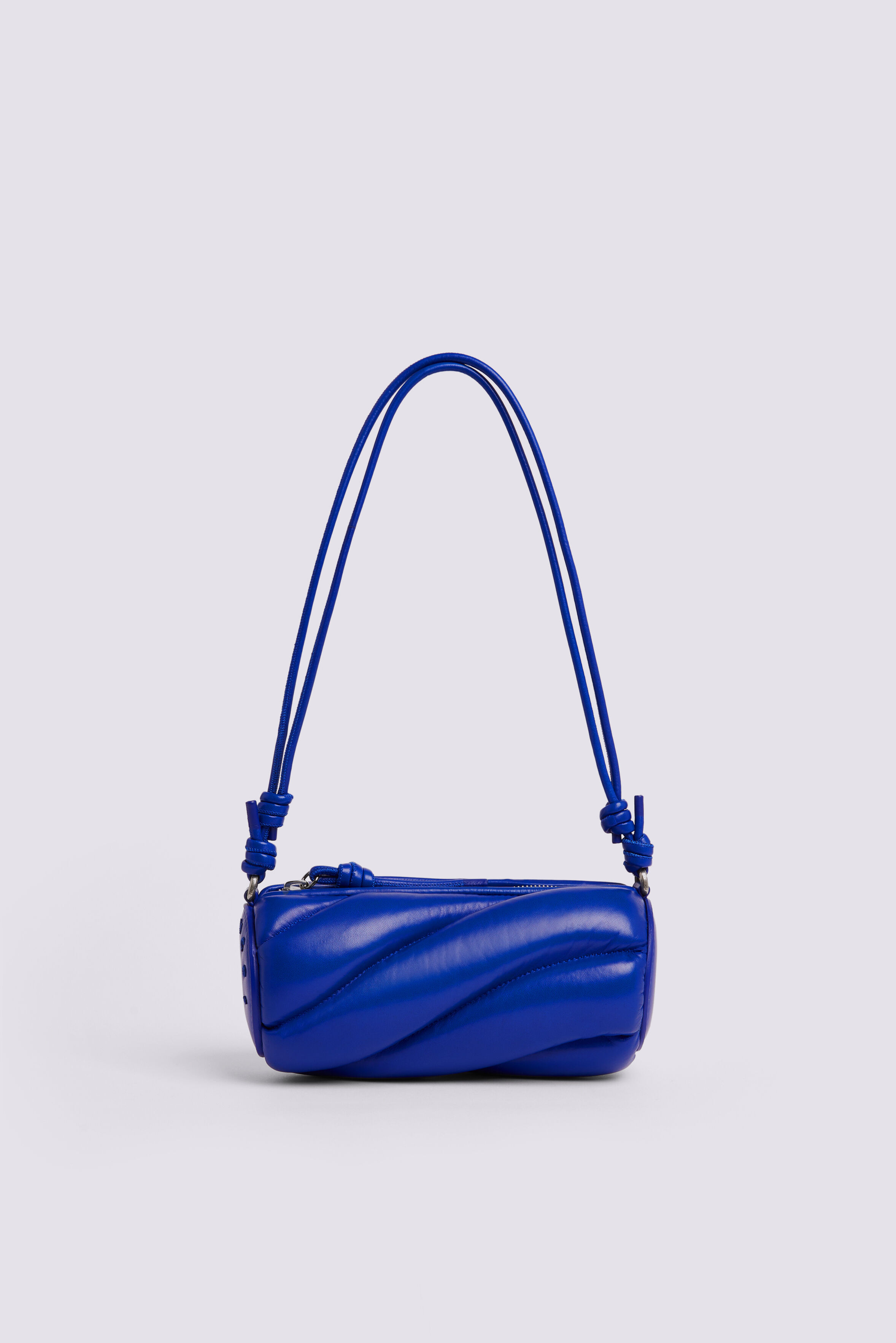 Mella Leather Mini Bag Blue