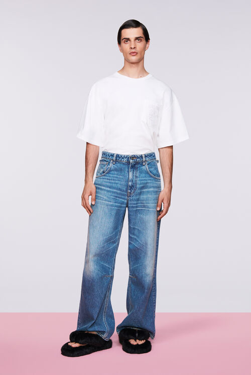 Baggy Jeans Mid Blue
