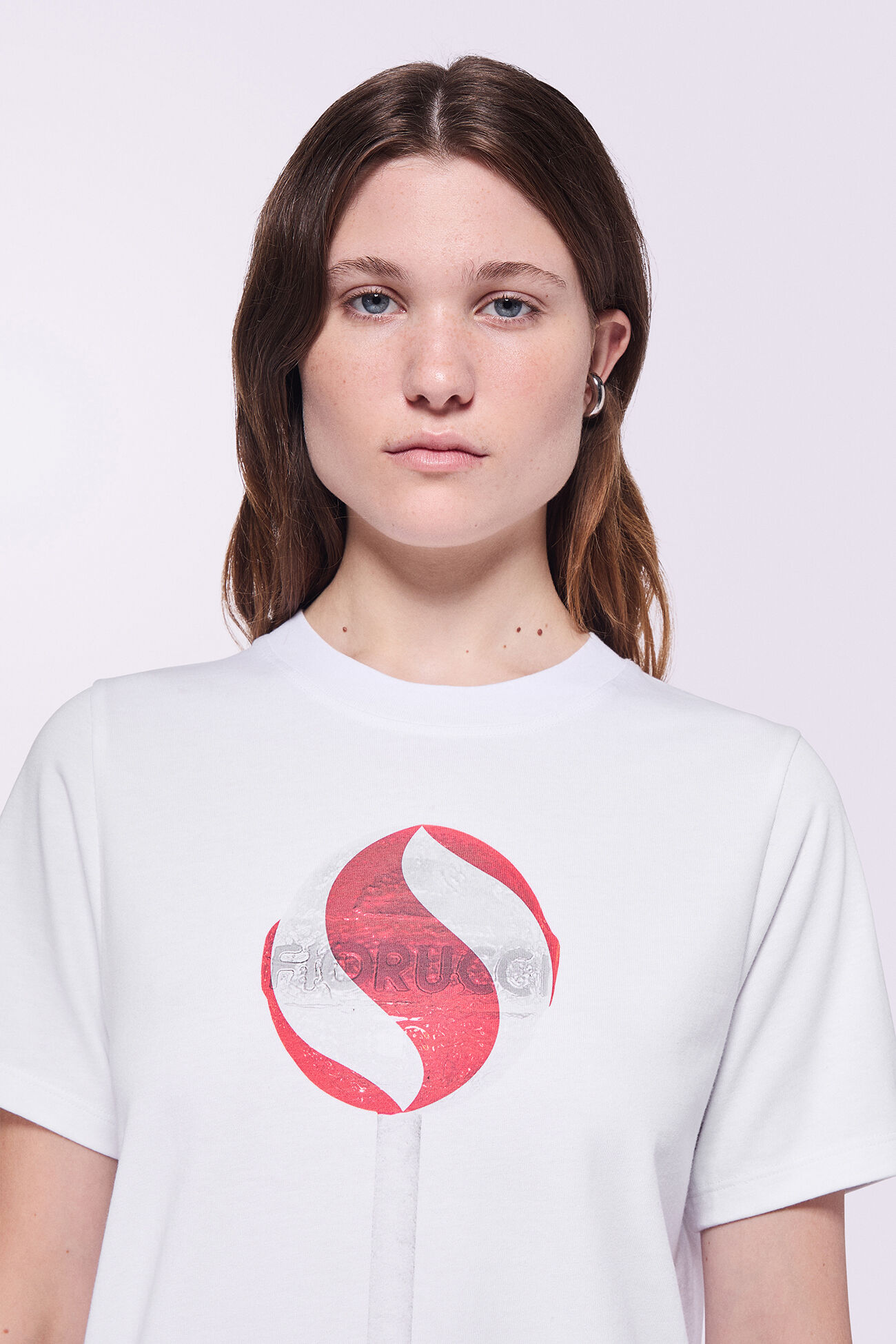 Lollipop Graphic T-Shirt White