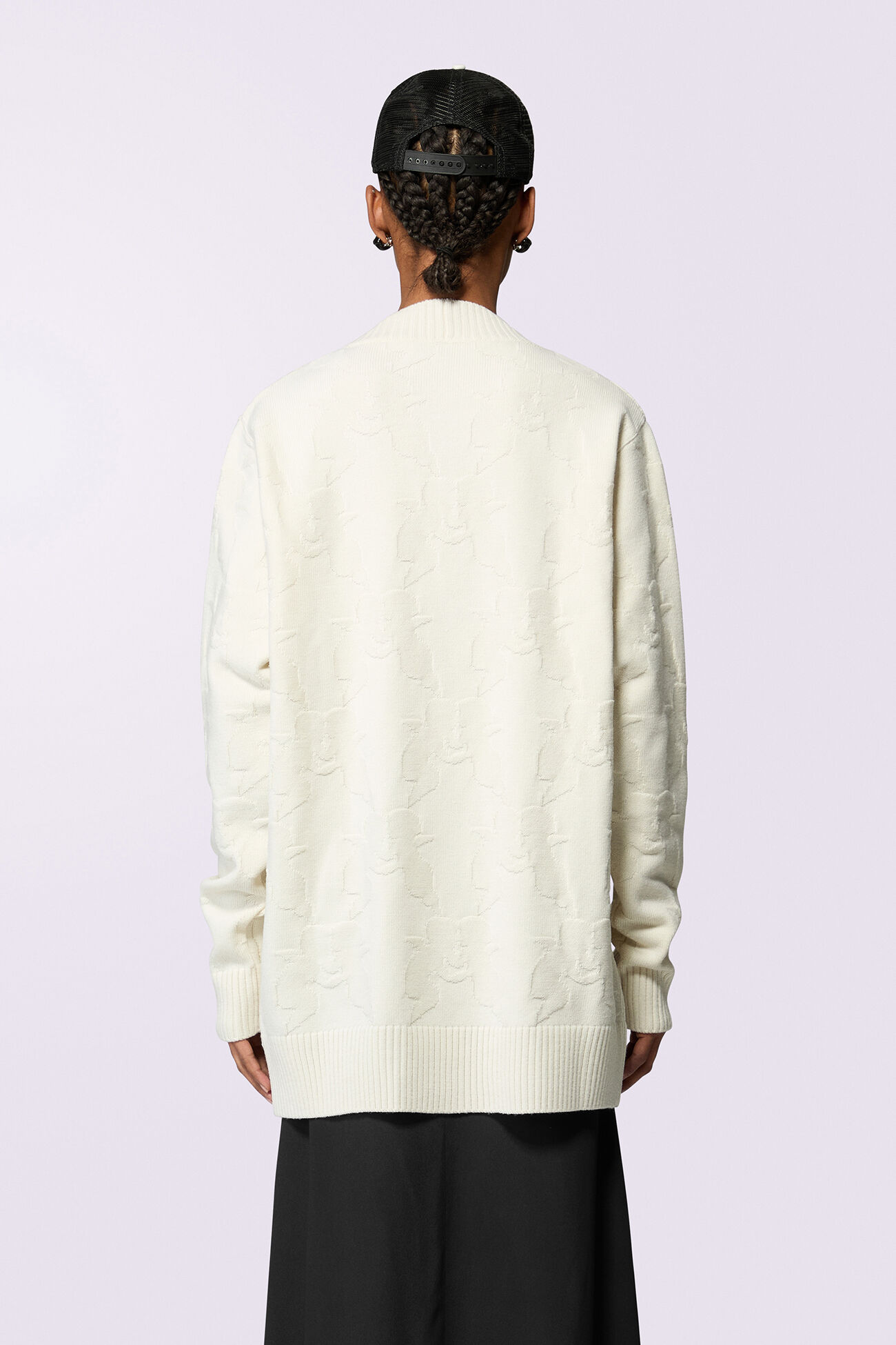 Kissing Angels Knit Cardigan White