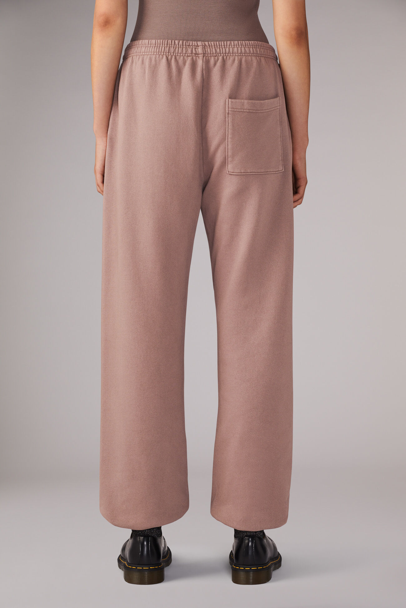 Fiorucci Official Online Store Angels Squiggle Logo Joggers Brown Fiorucci