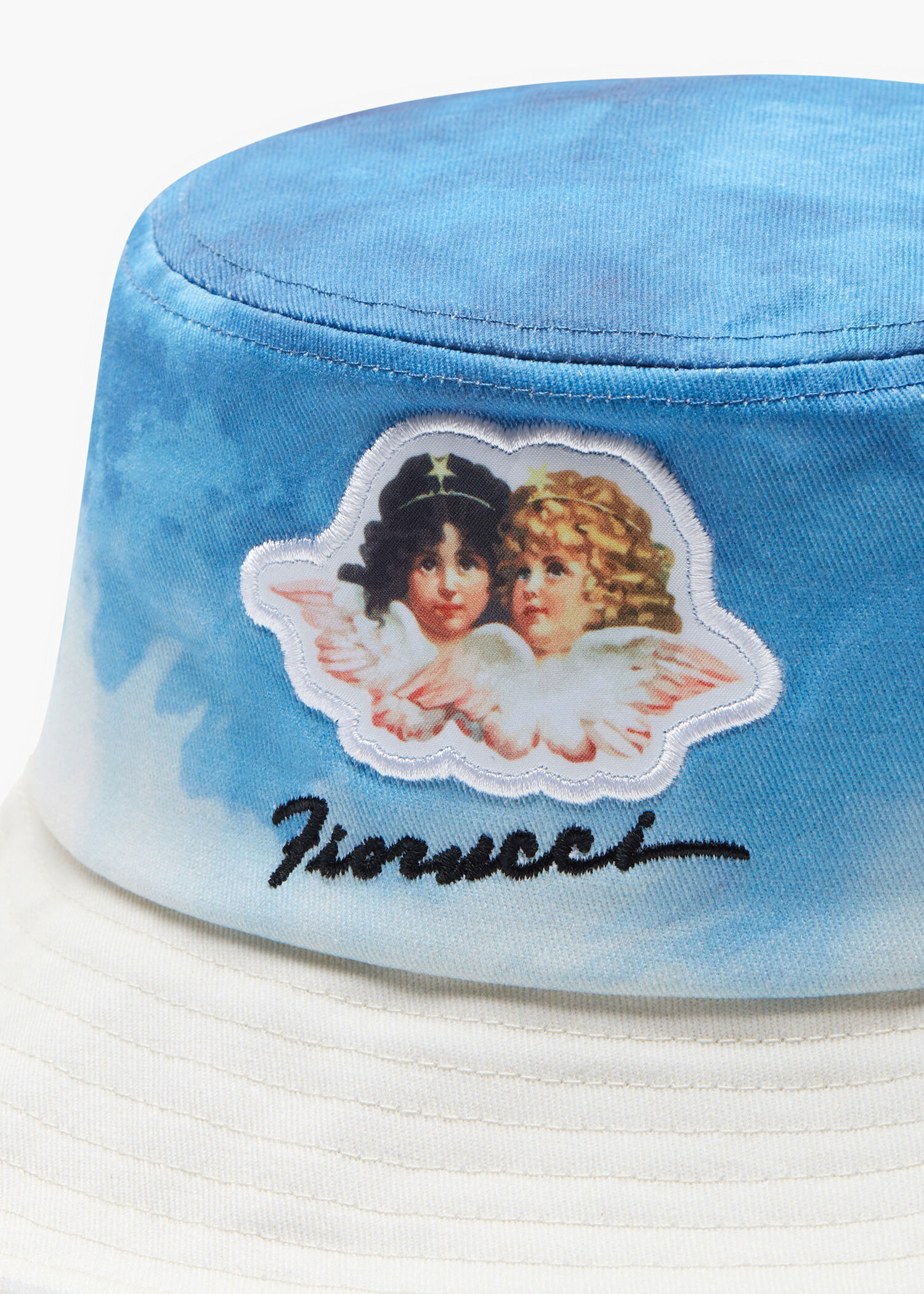 Ombre Angels Bucket Hat Blue