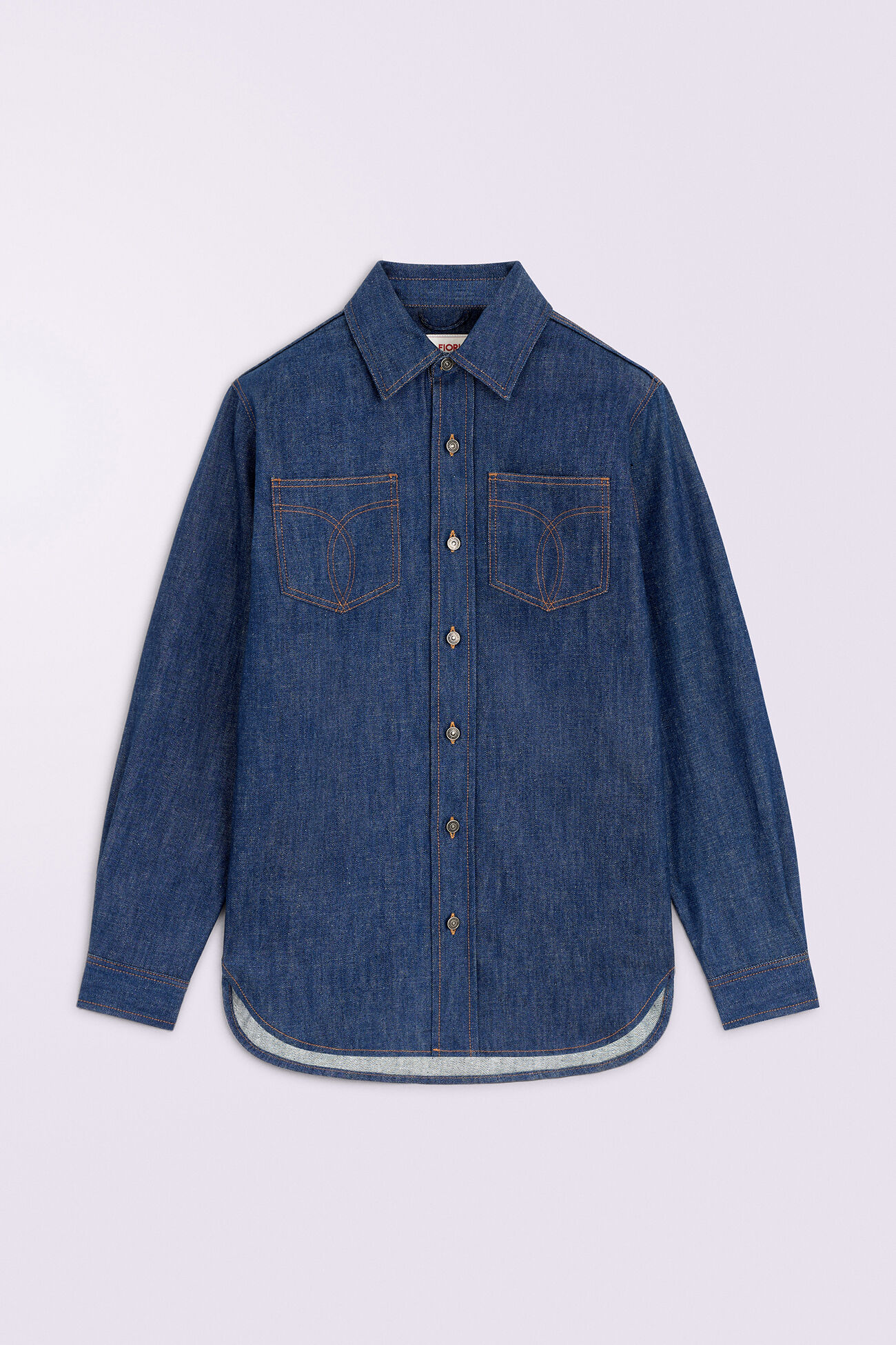 Denim Overshirt Rinse Wash
