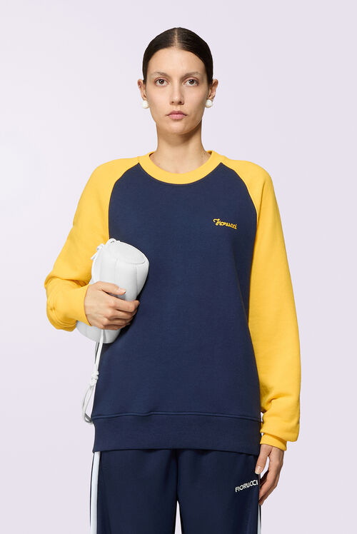 Logo Raglan Sweatshirt Navy