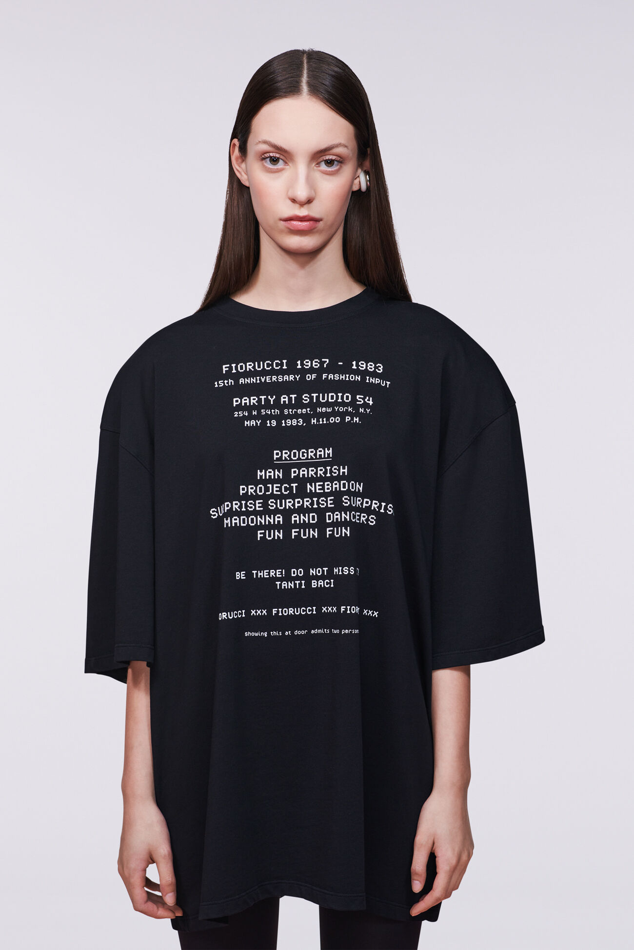 Unisex Invitation Graphic T-Shirt Black