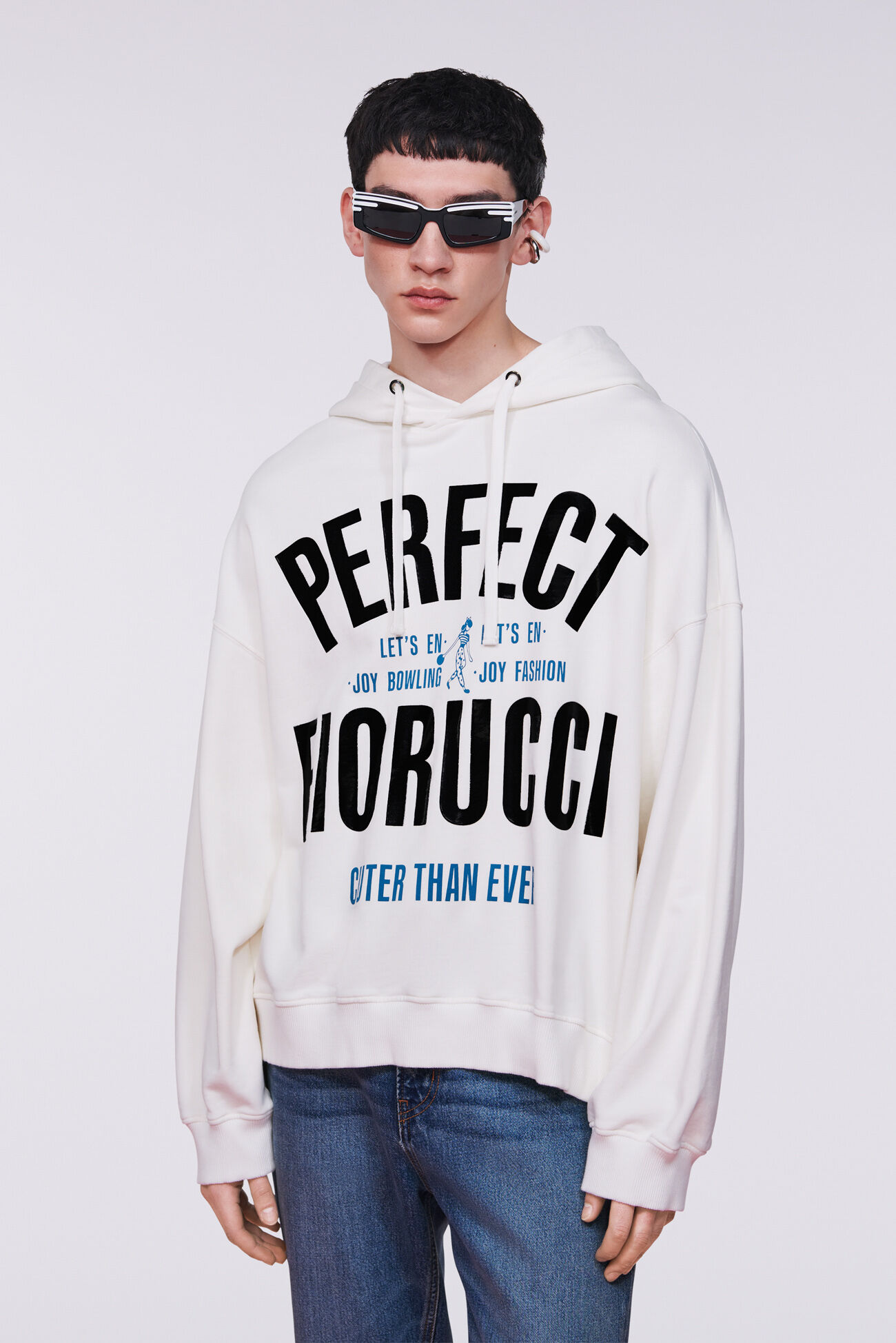 Perfect Fiorucci Hoodie White