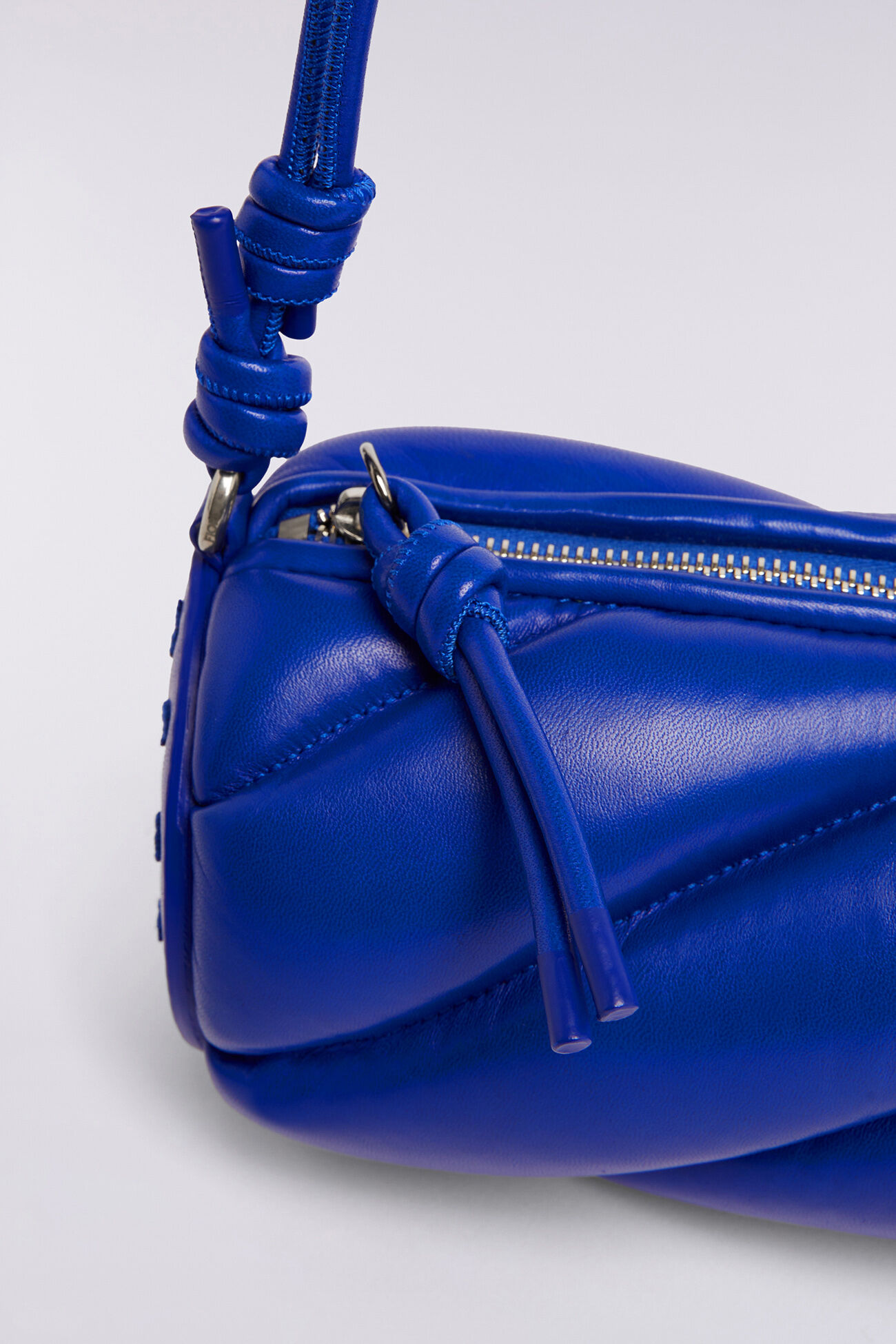 Mella Leather Mini Bag Blue