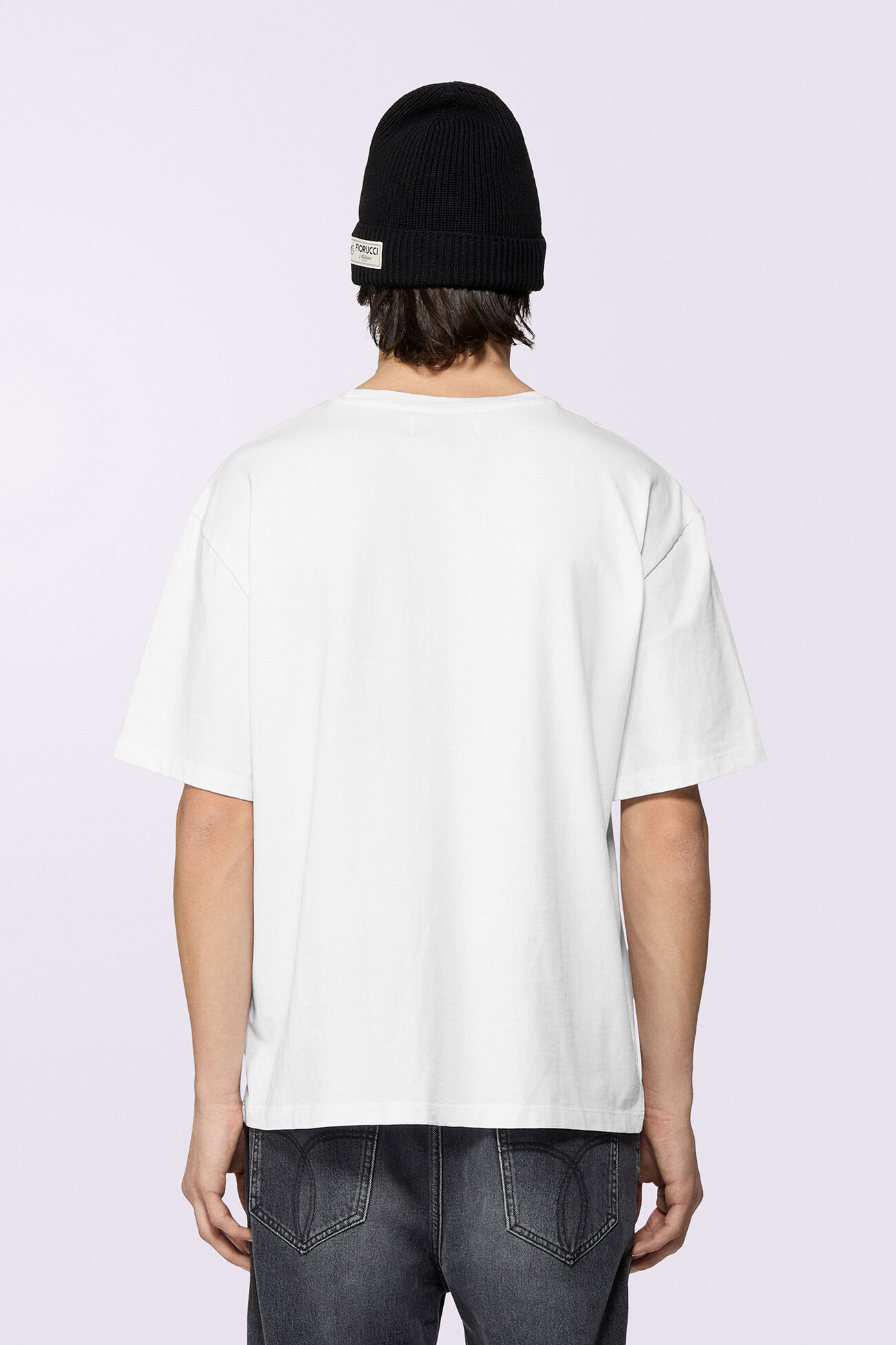 Unisex Lollipop Mouth T-Shirt White