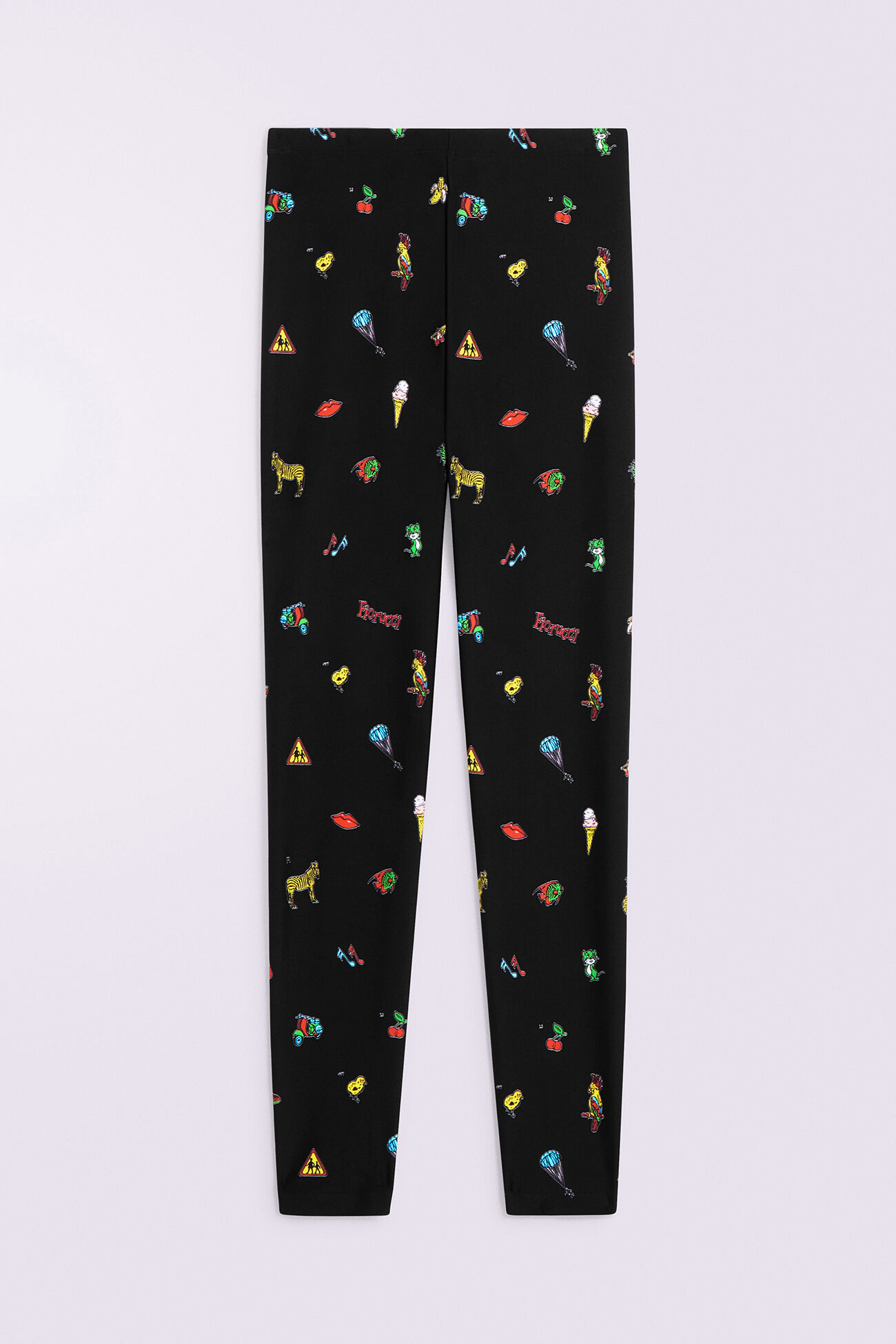 Toys Print Leggings Black
