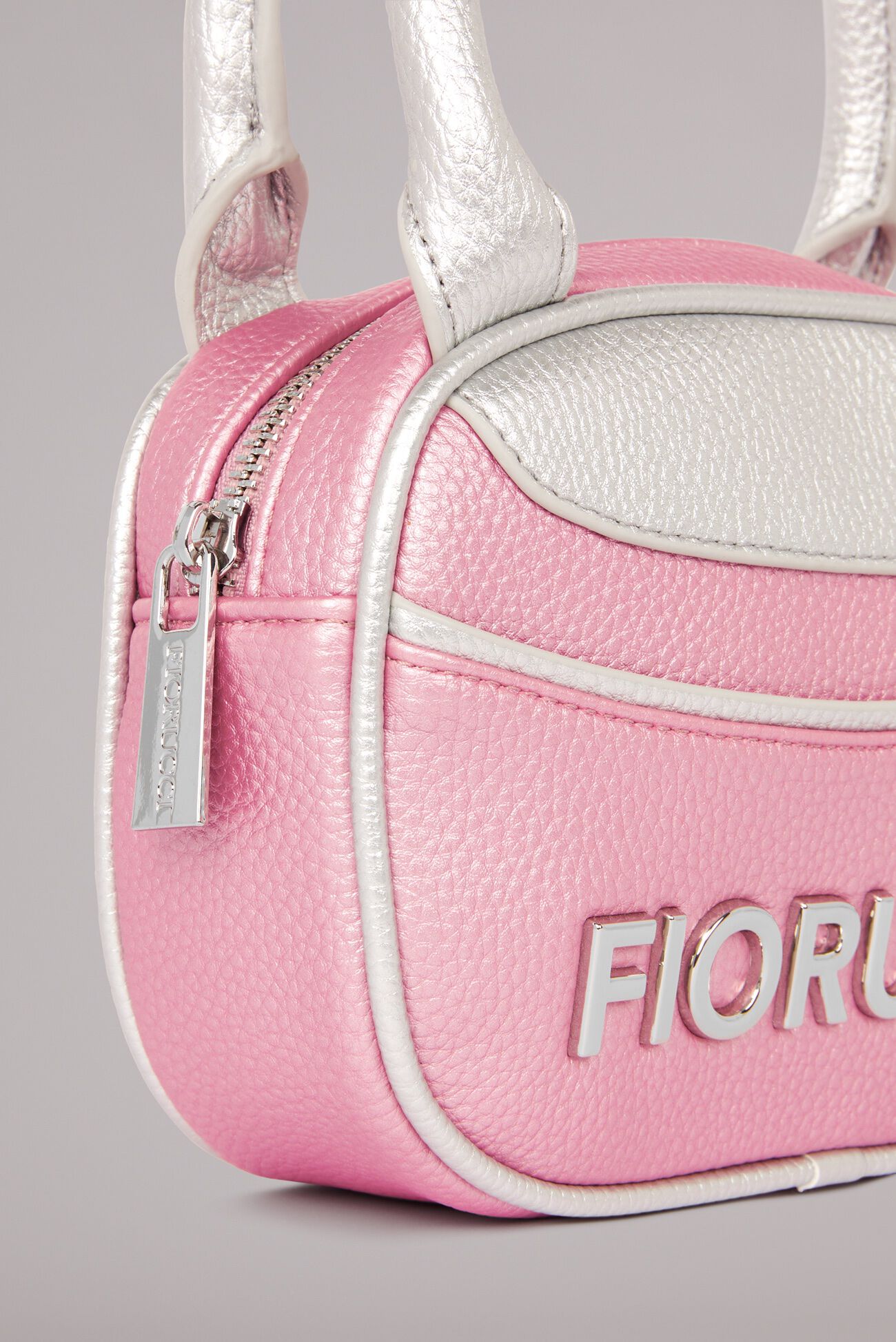 Logo Mini Bowling Bag Pink