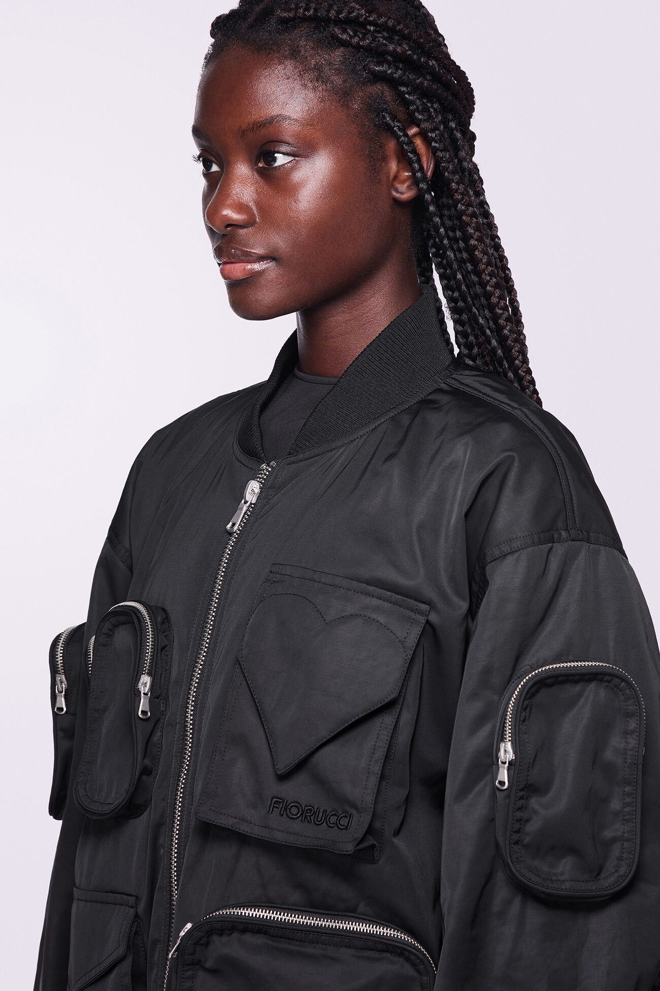 Unisex Super Pocket Jacket Black