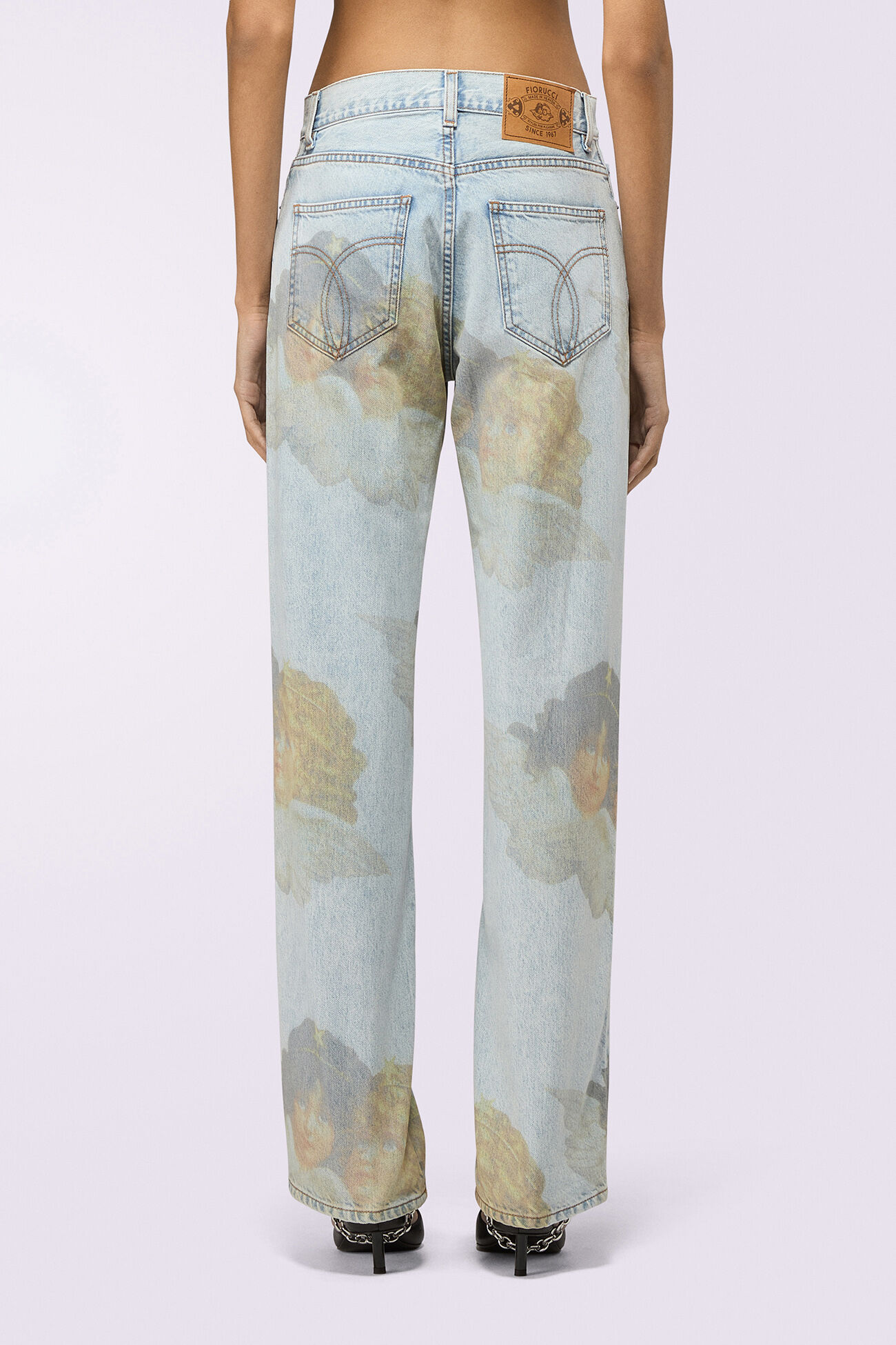 Angels Straight Fit Jeans Bleach Blue