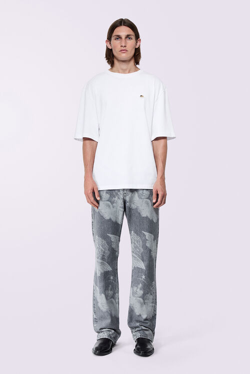 Angels Straight Fit Jeans Grey
